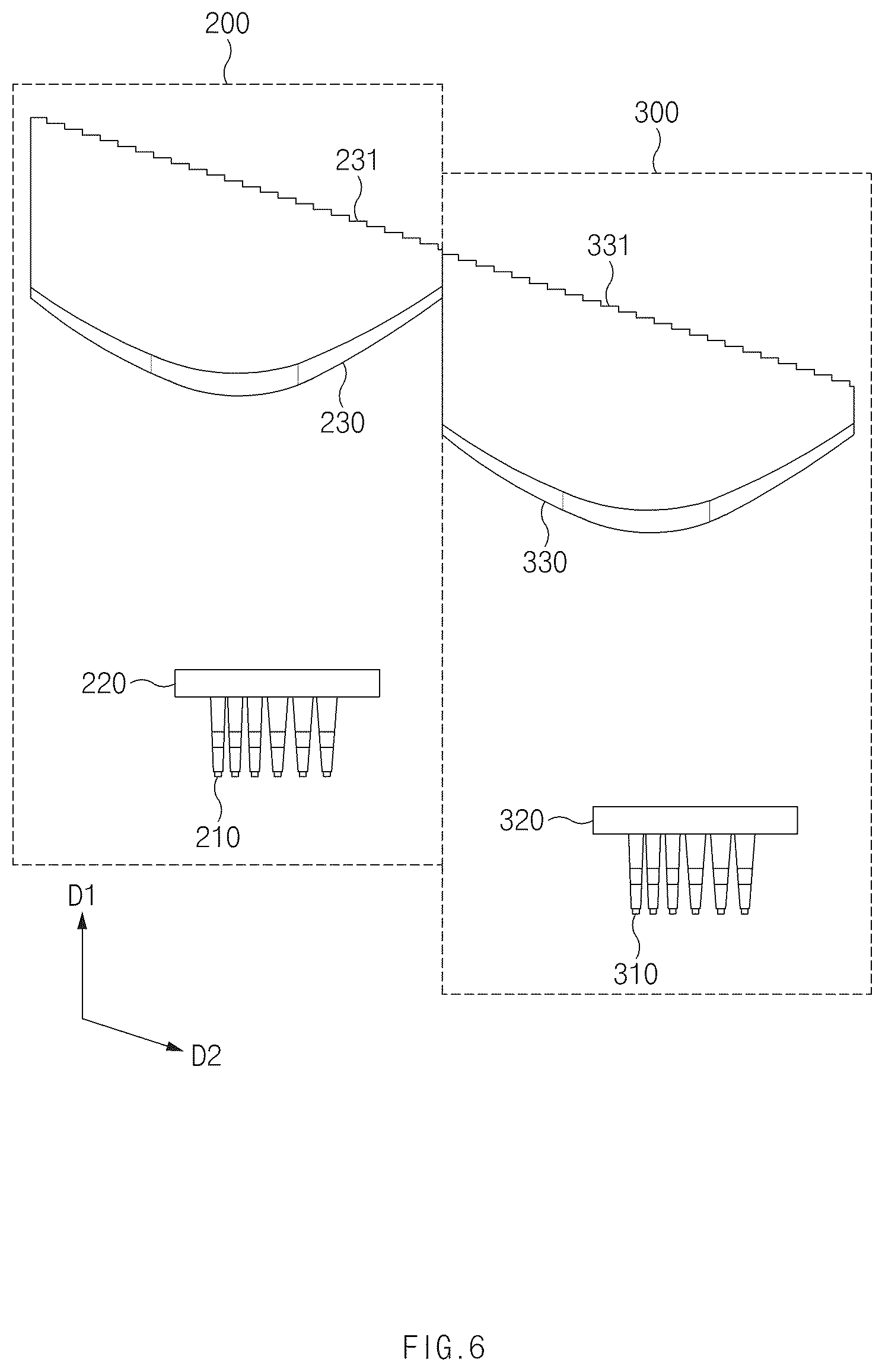 Patent US12092282 Figure 6 – Lamp for vehicle, and lamp assembly for vehicle including the same