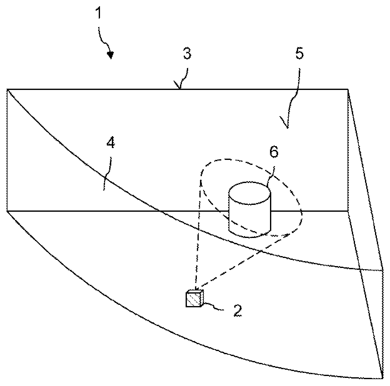 Patent US12092285 Figure 1 – Lighting device for a motor vehicle