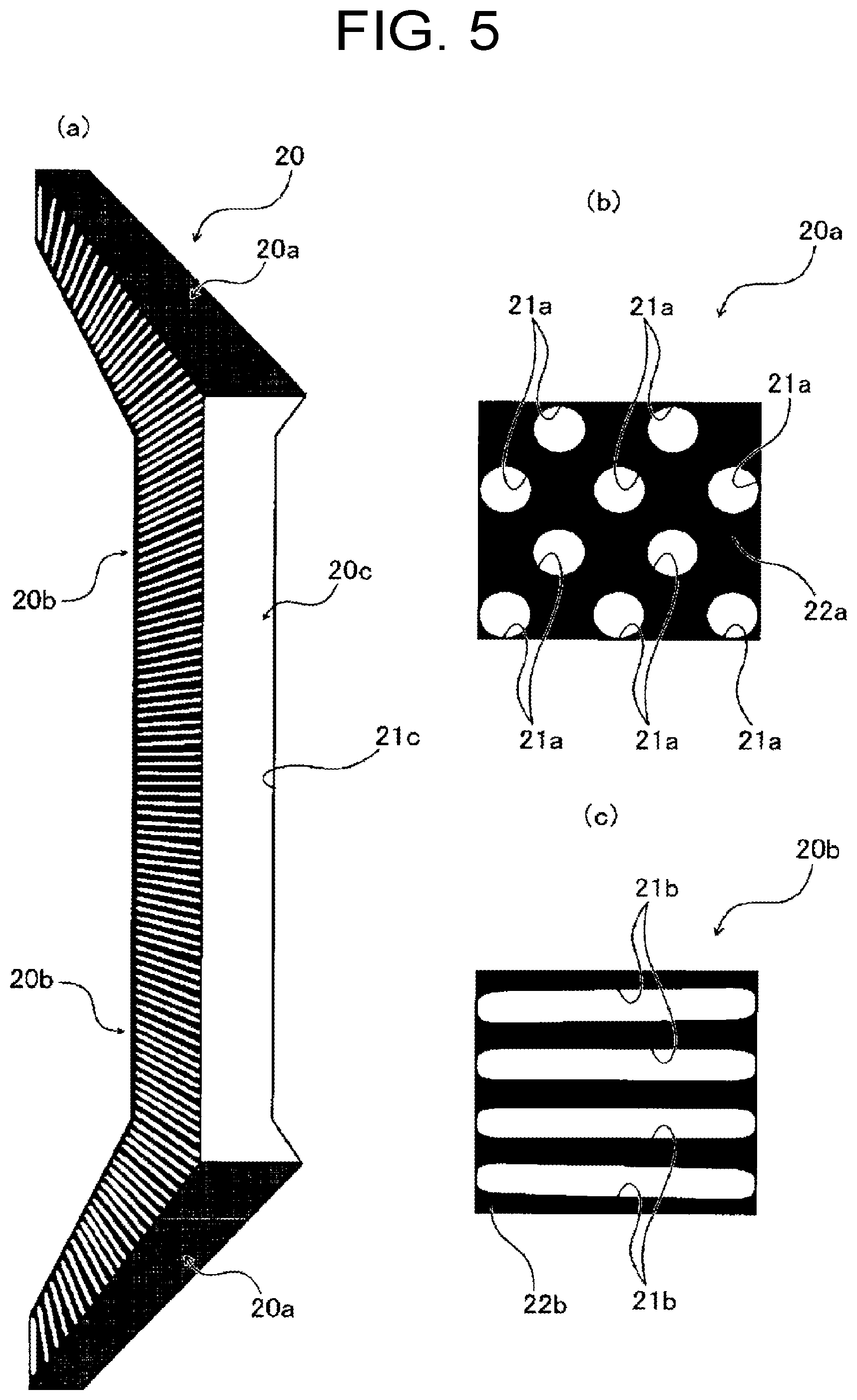 Patent US12092286 Figure 5 – Vehicle lamp