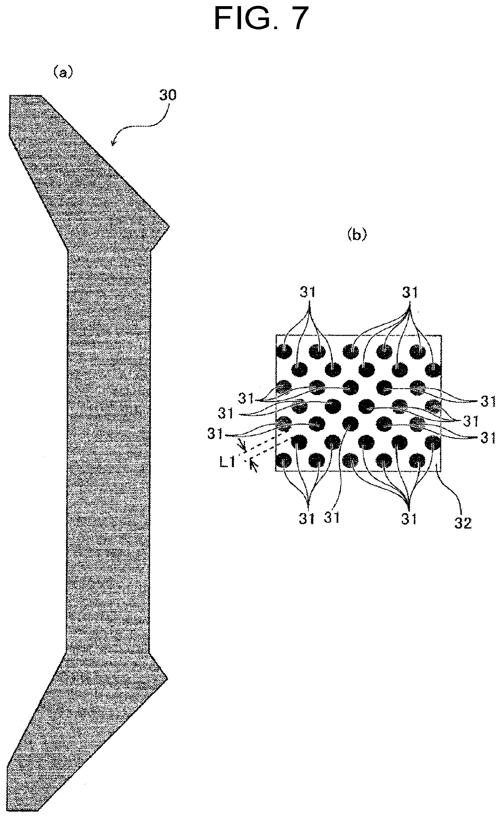 Patent US12092286 Figure 7 – Vehicle lamp