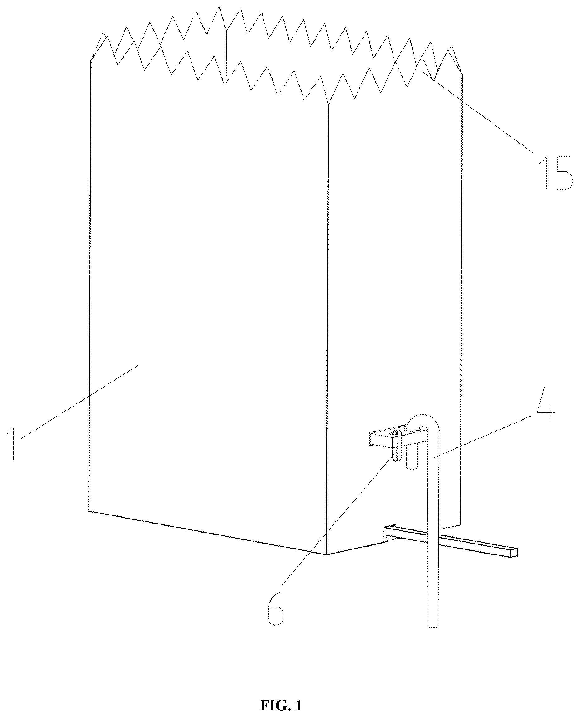 Patent US12092287 Figure 1 – Decorative floor down lamp