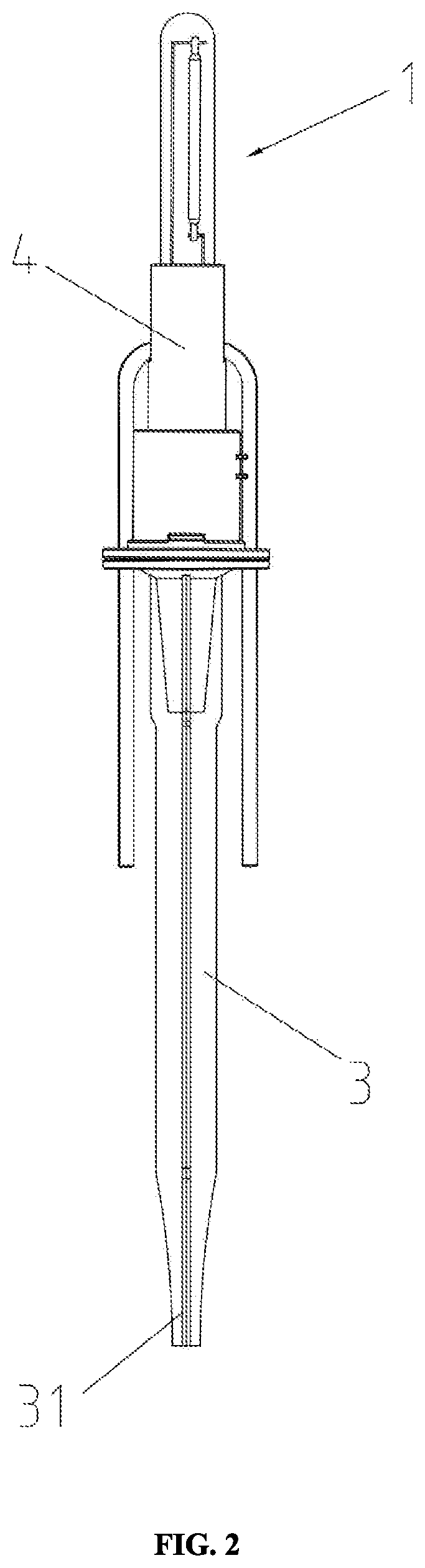 Patent US12092288 Figure 2 – Floor lamp device with improved structure