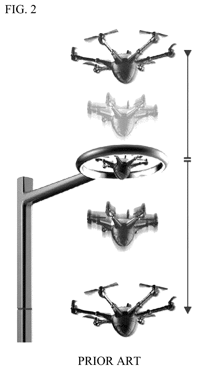 Patent US12092291 Figure 2 – Streetlight with functions of sunlight generation and station for drones