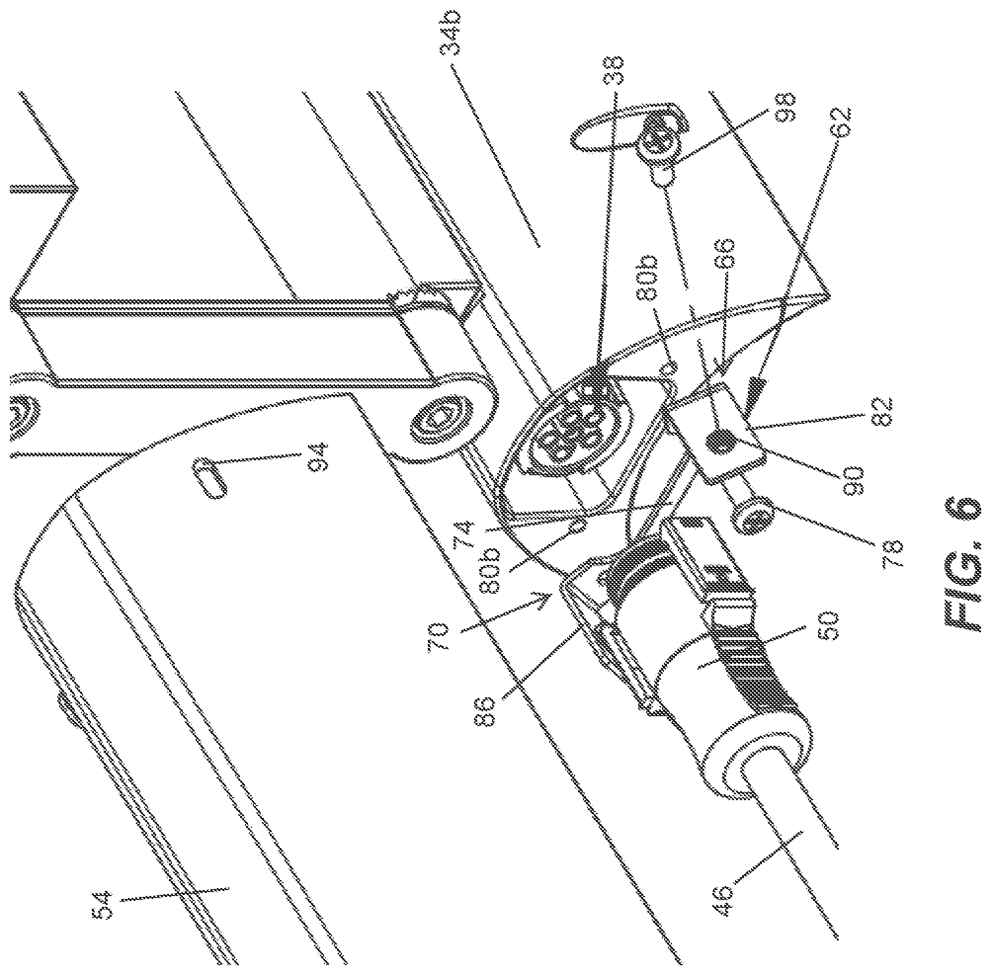 Patent US12092295 Figure 6 – Light fixture connection system and optic holder