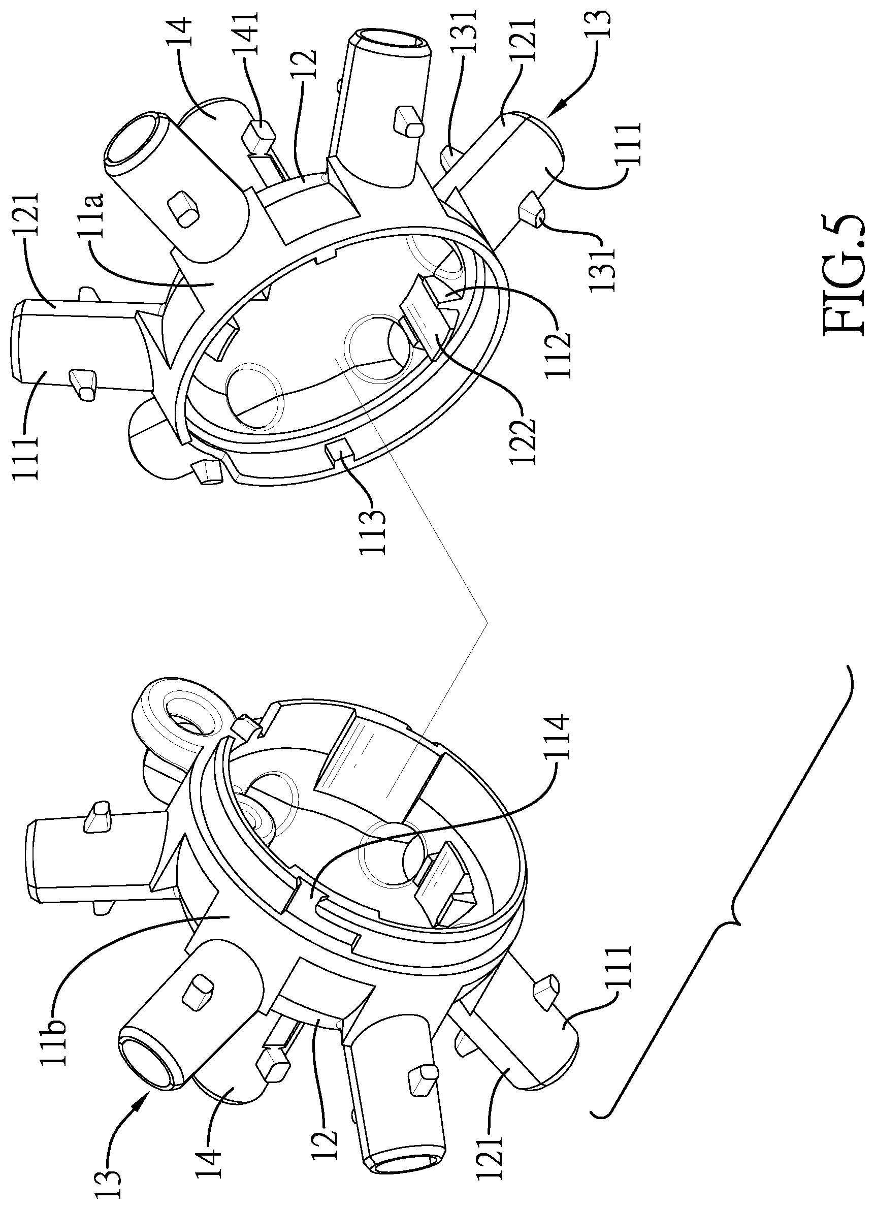 Patent US12092296 Figure 5 – Firework lighting device