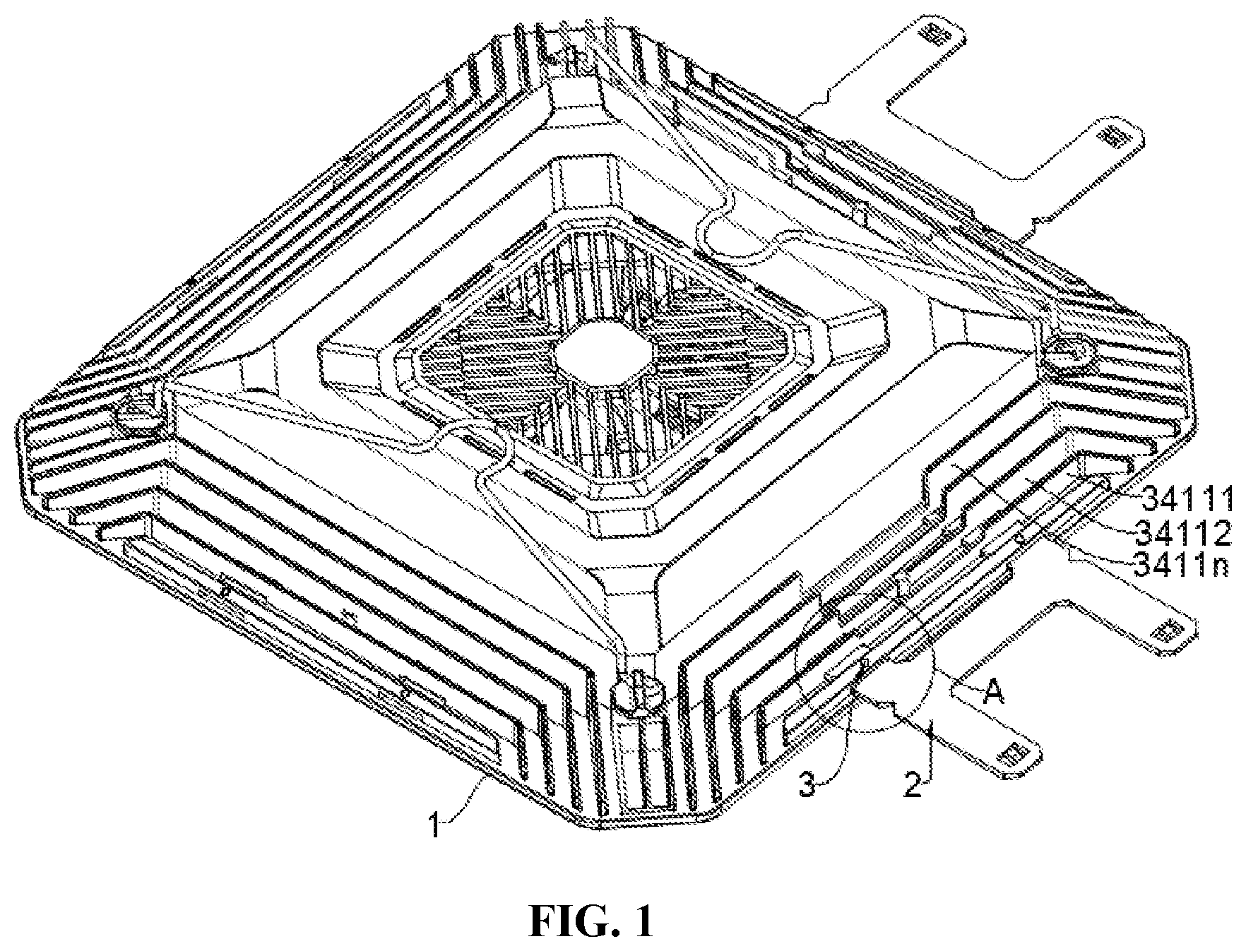 Patent US12092298 Figure 1 – Lamp