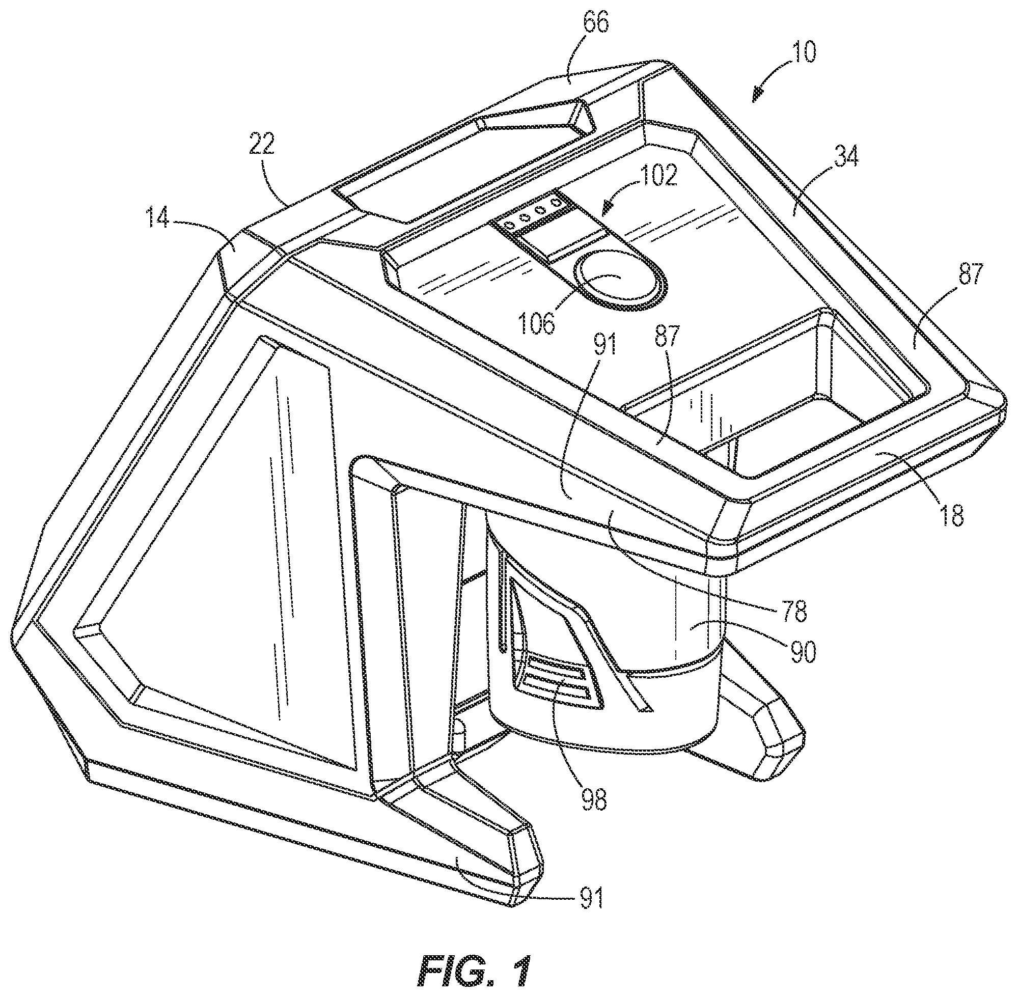 Patent US12092299 Figure 1 – Flood light
