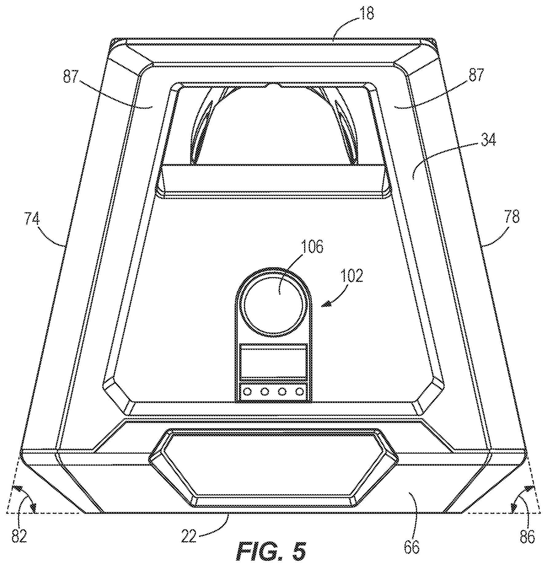 Patent US12092299 Figure 4 – Flood light