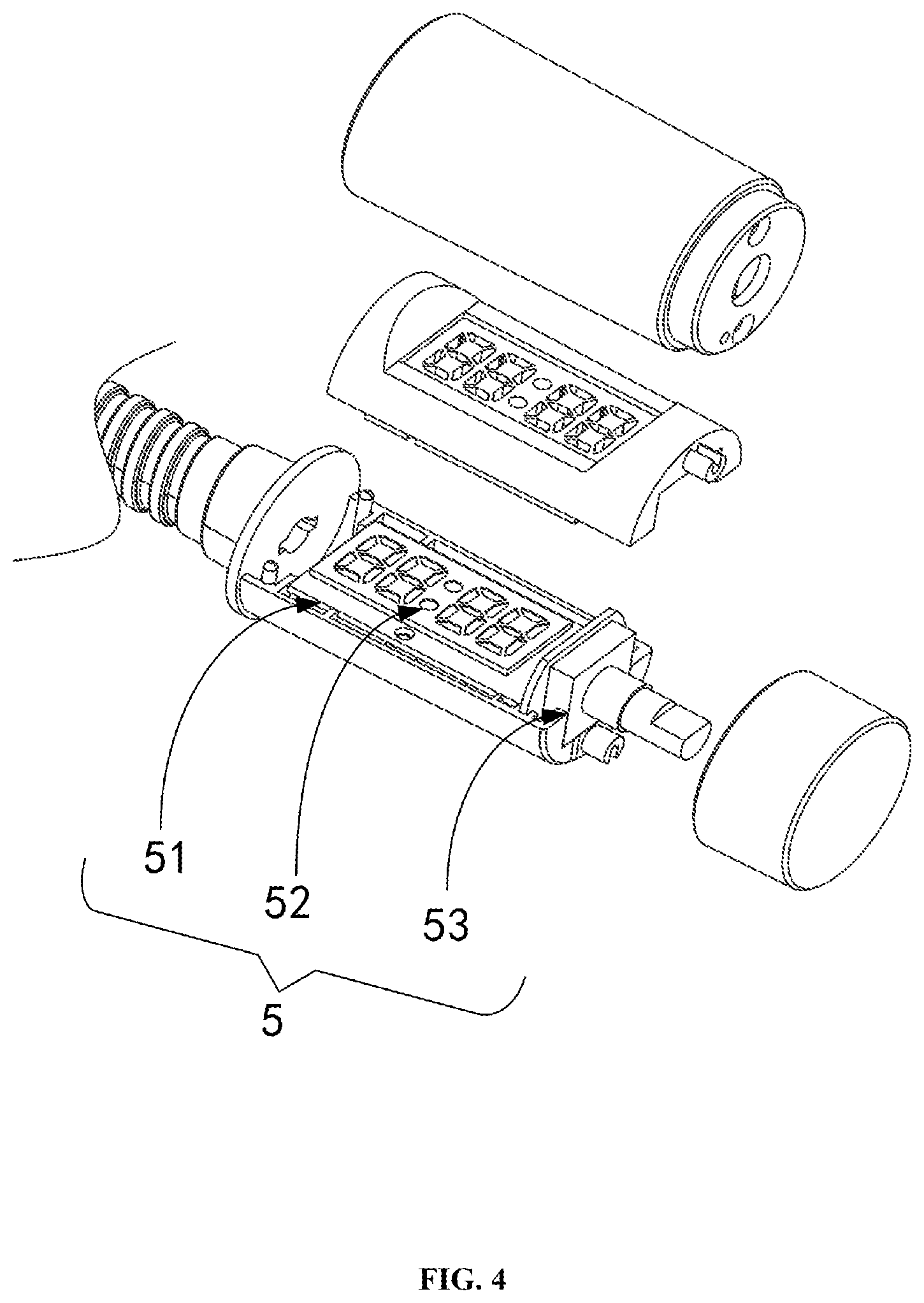 Patent US12092300 Figure 4 – Neck hanging LED lamp with timer