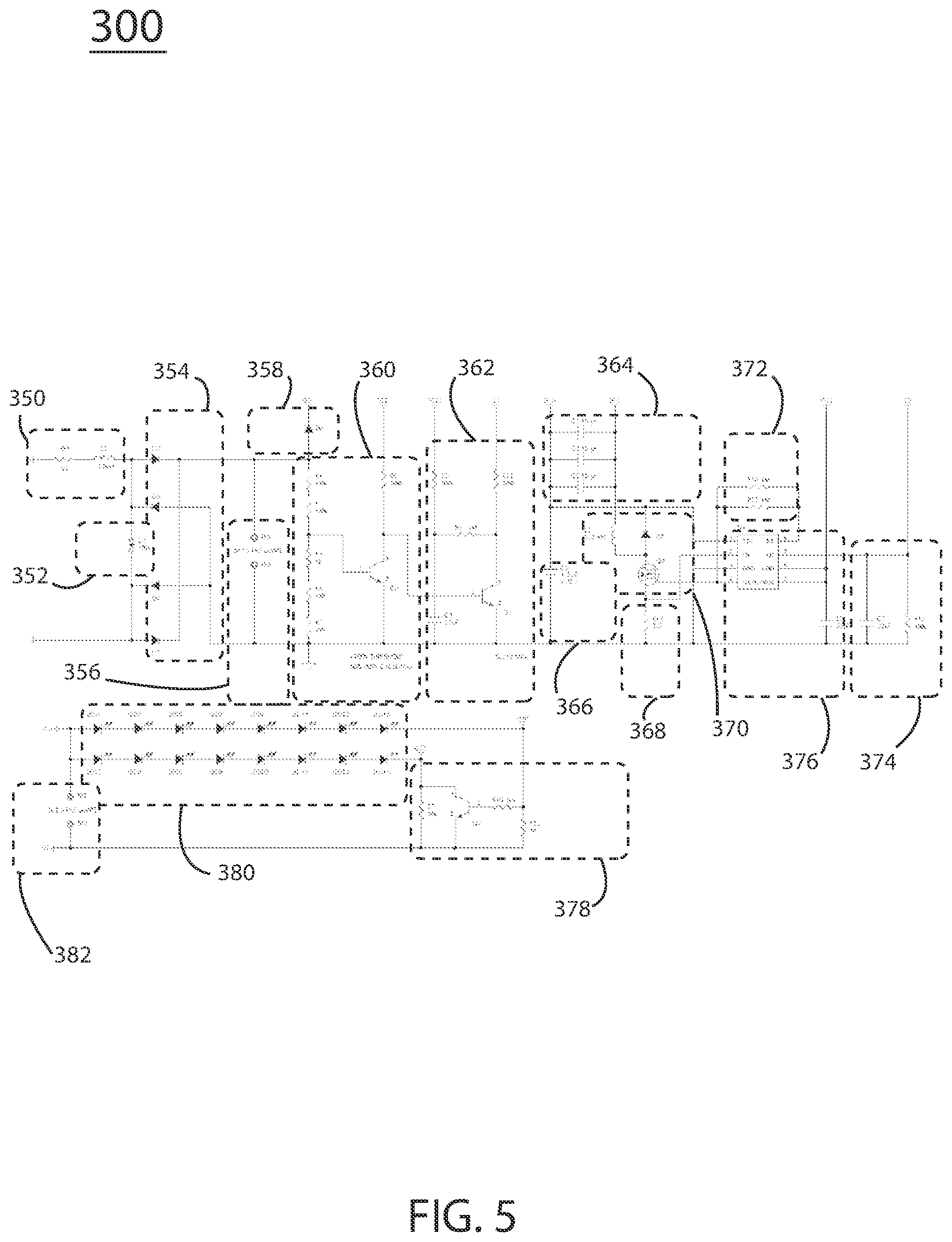 Patent US12092303 Figure 5 – Light bulb with combination incandescent and LED illumination