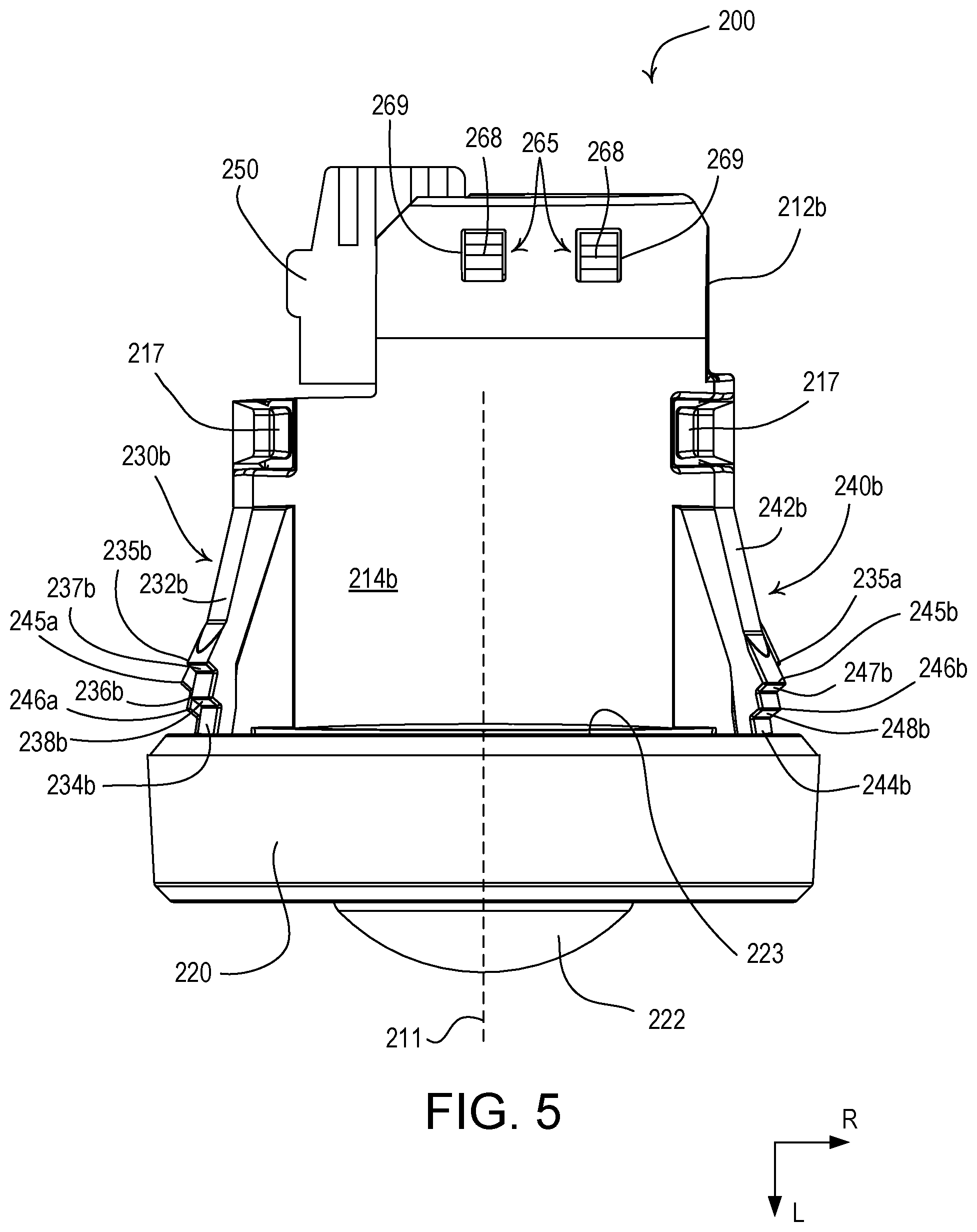 Patent US12092304 Figure 5 – Control module for a lighting fixture