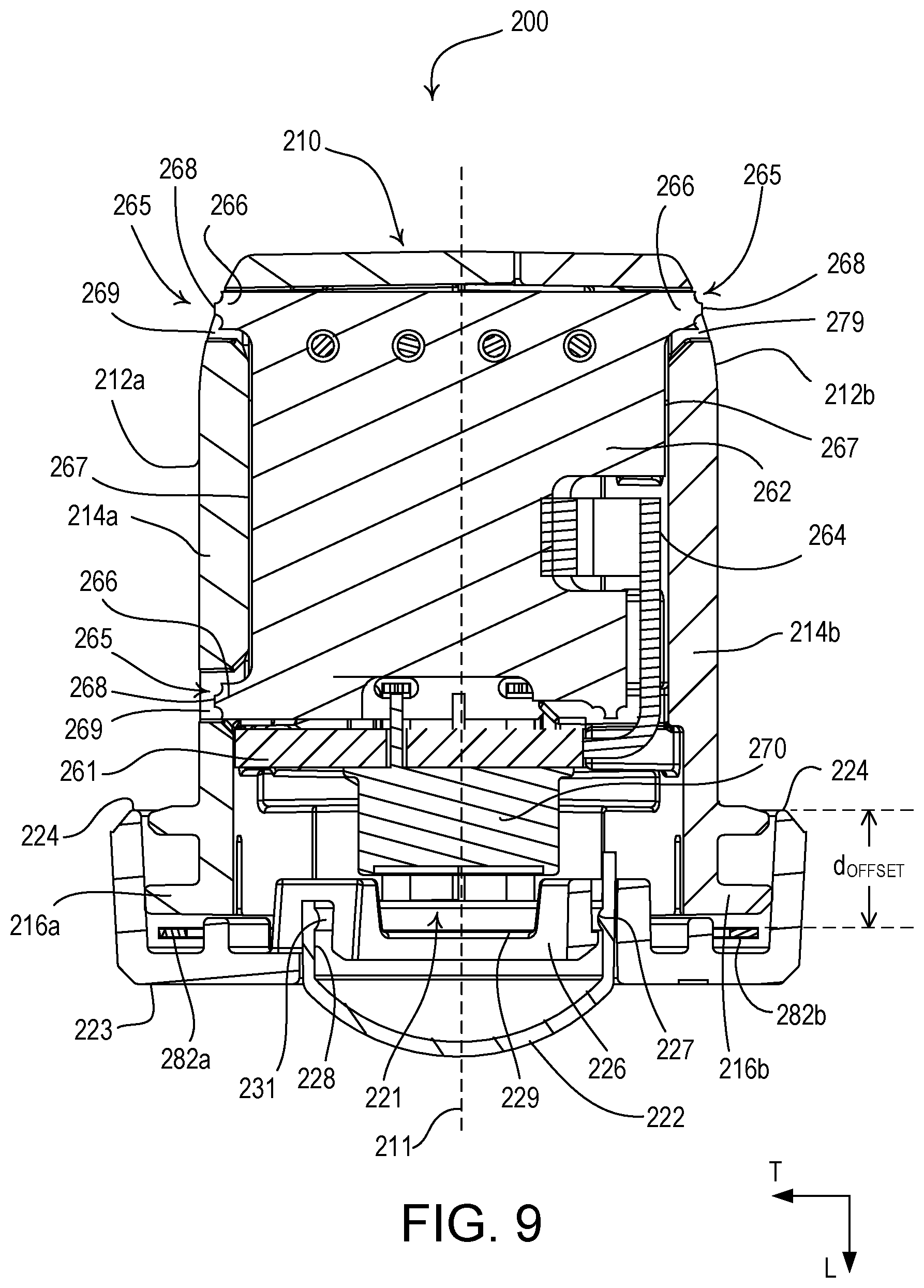 Patent US12092304 Figure 9 – Control module for a lighting fixture