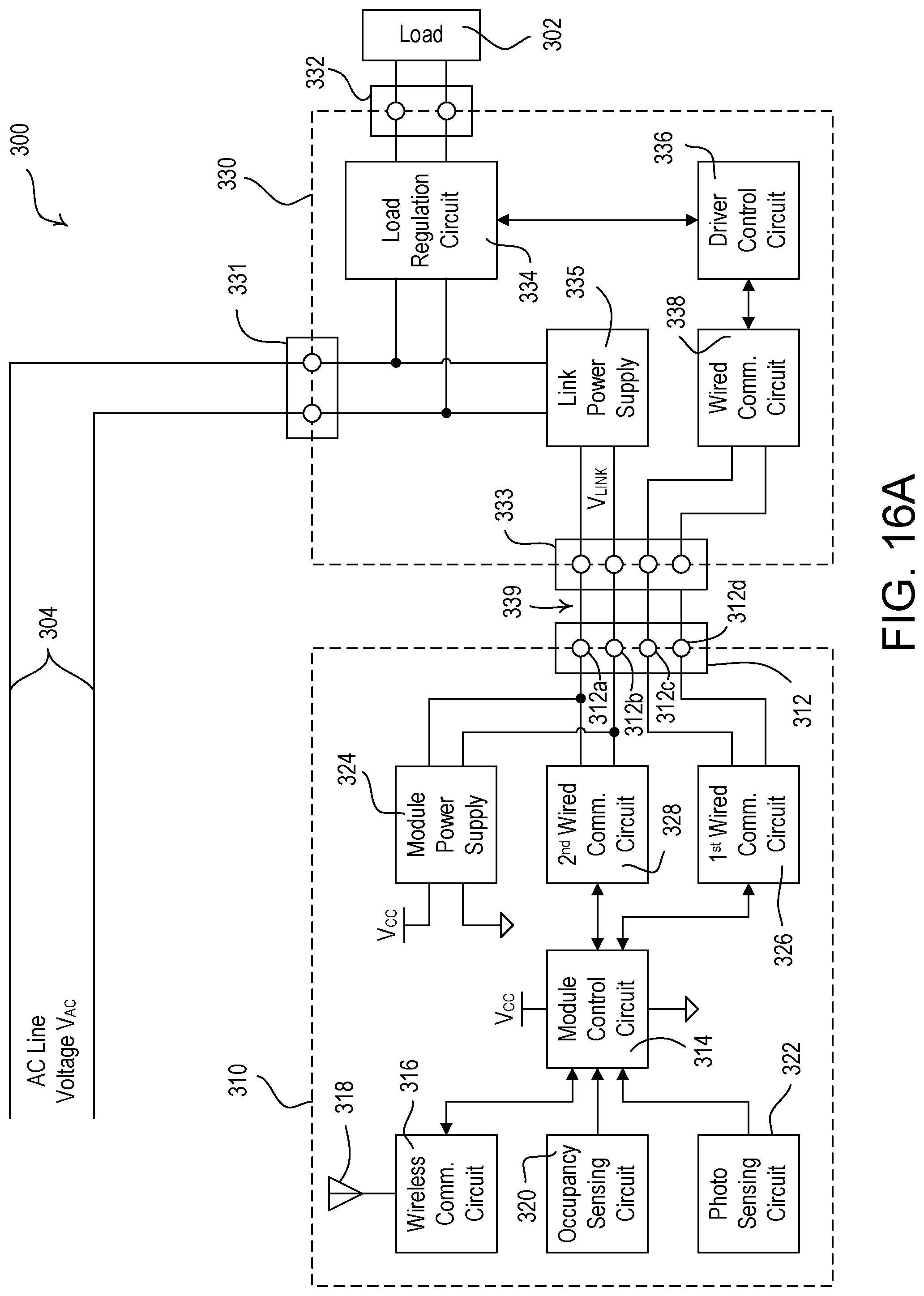 Patent US12092304 Figure 14 – Control module for a lighting fixture