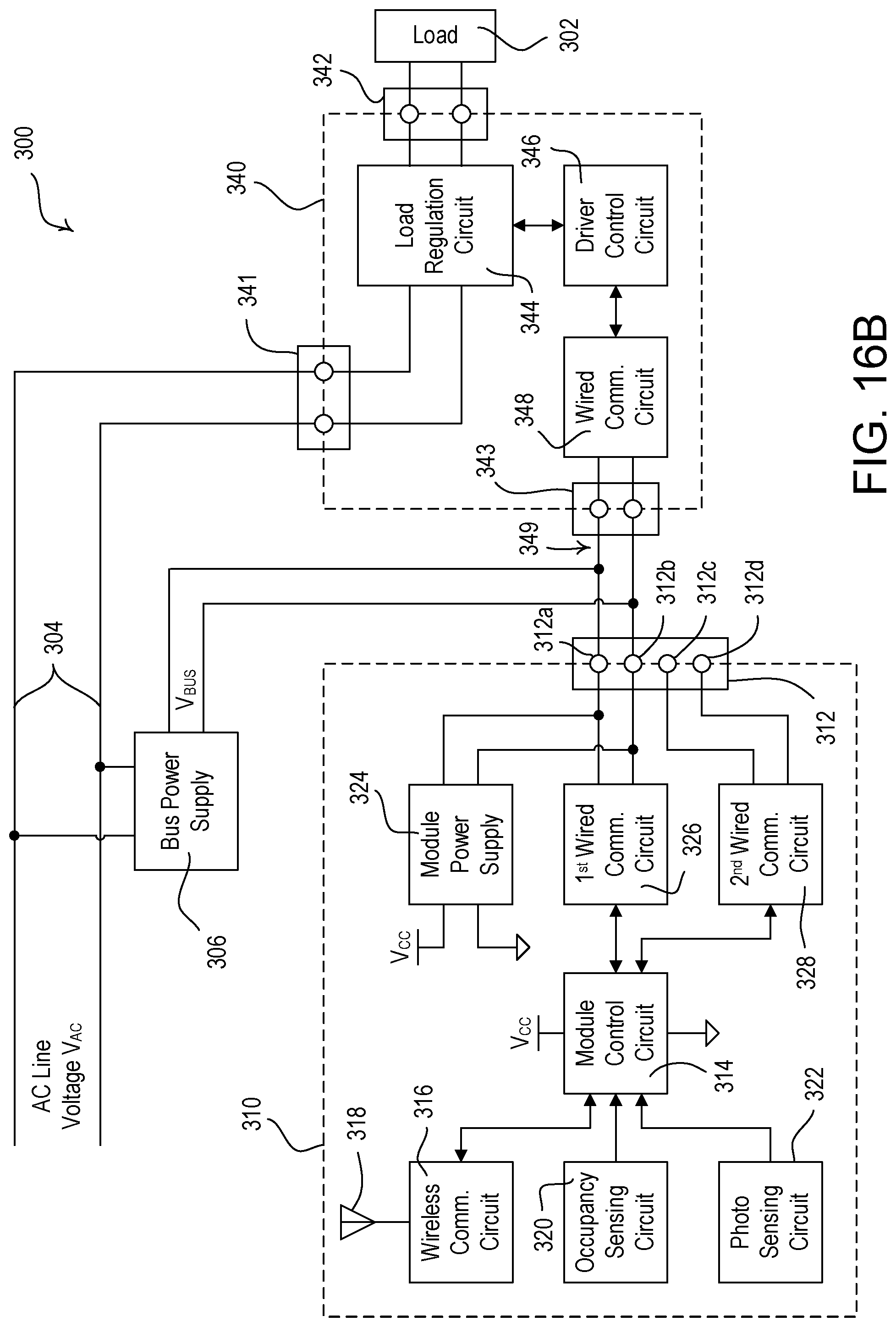 Patent US12092304 Figure 15 – Control module for a lighting fixture