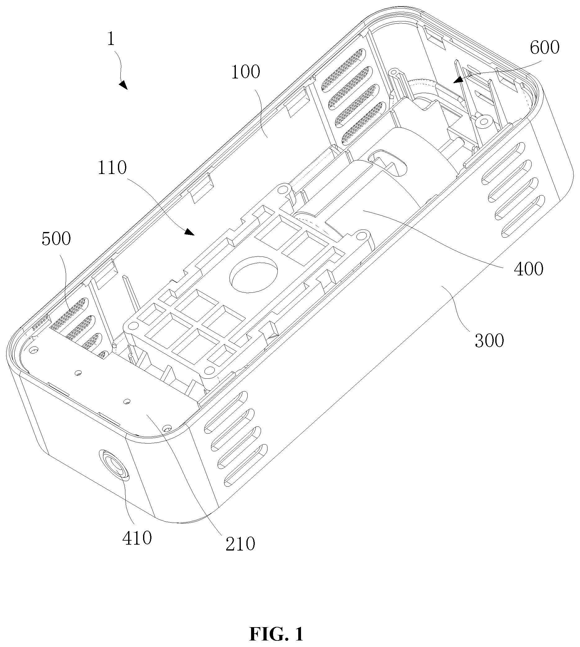 Patent US12092308 Figure 1 – Tire inflator for vehicles