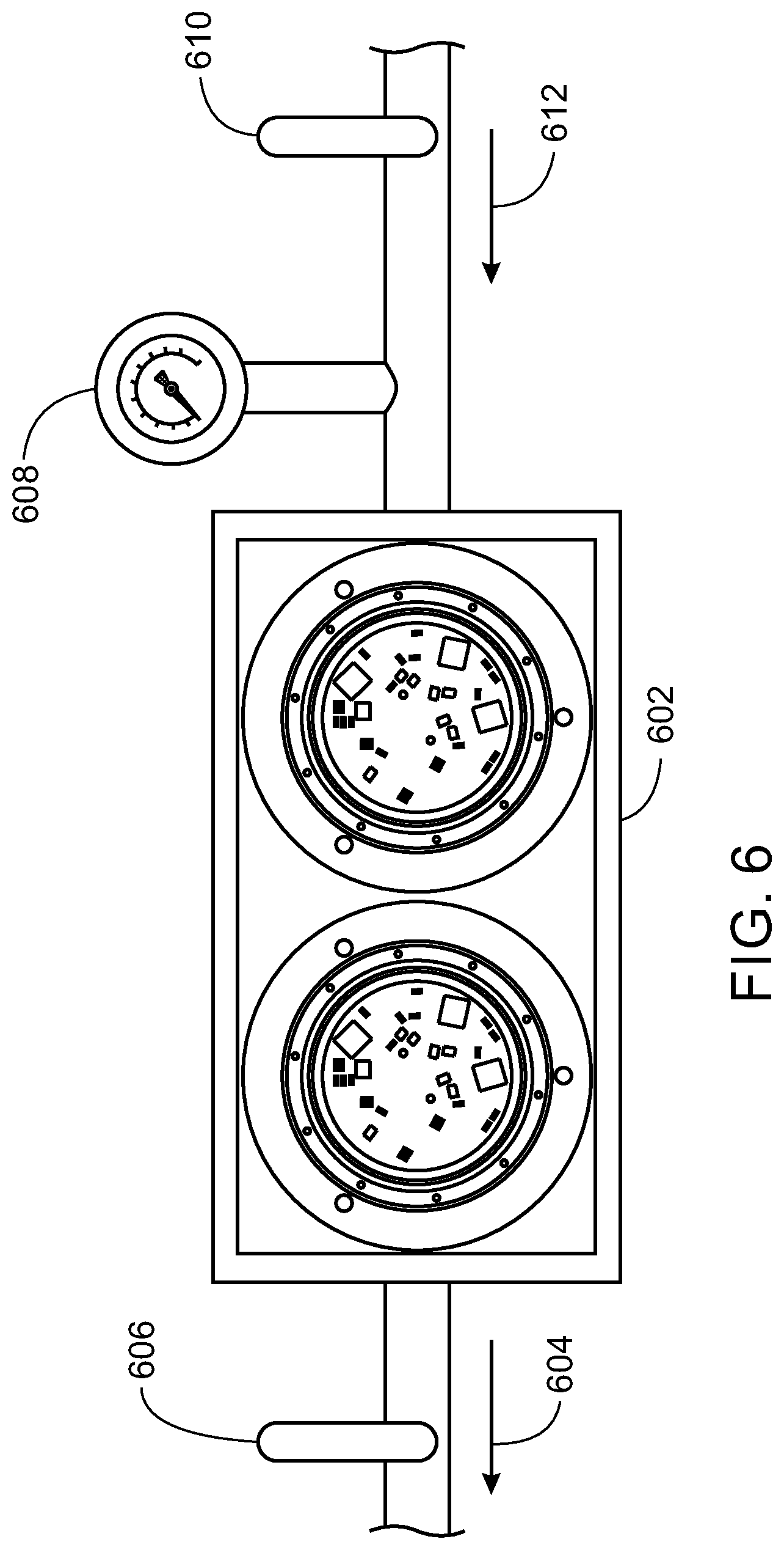 Patent US12092309 Figure 6 – Sealing a lighting fixture with dry gas