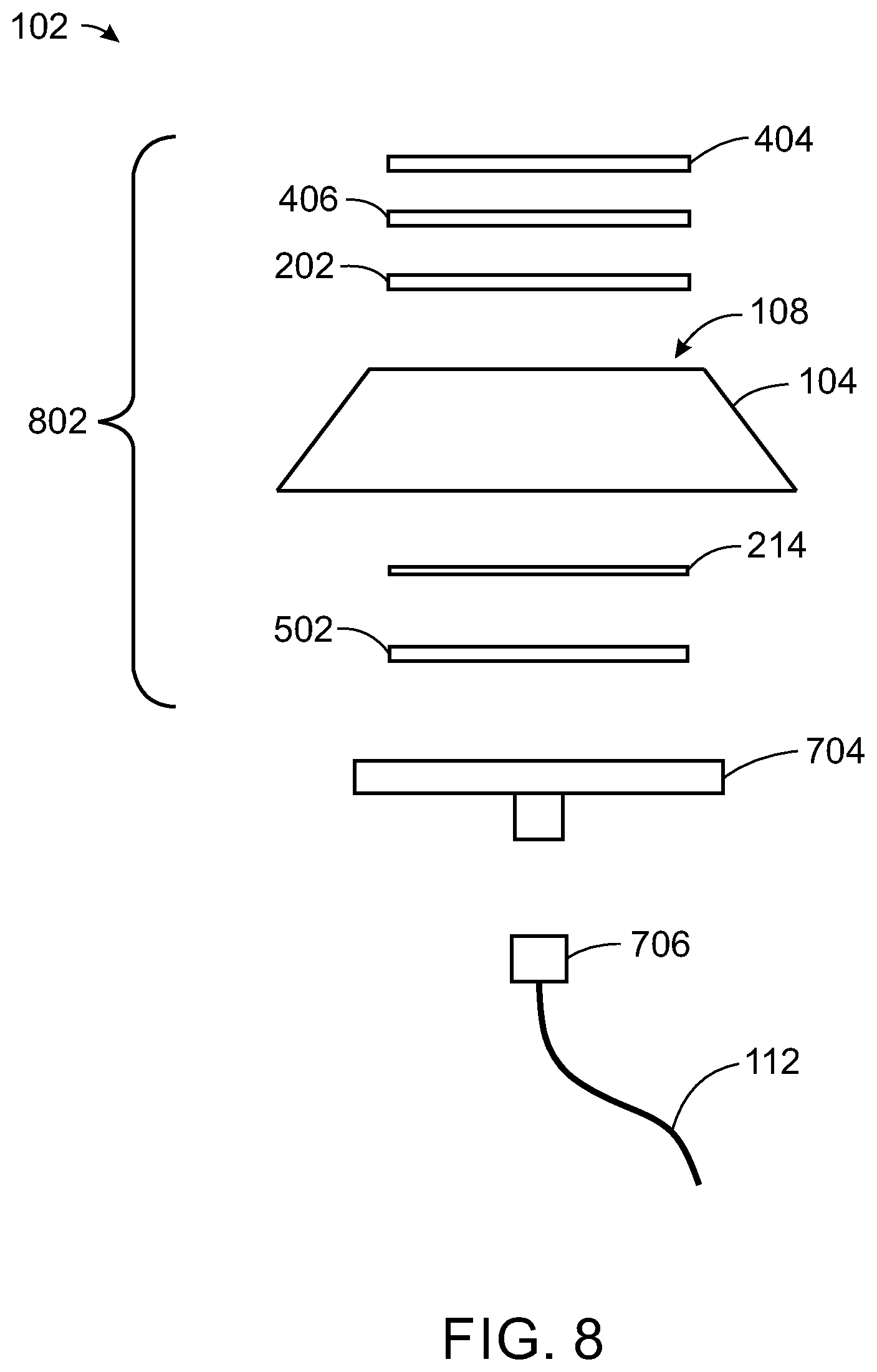 Patent US12092309 Figure 8 – Sealing a lighting fixture with dry gas