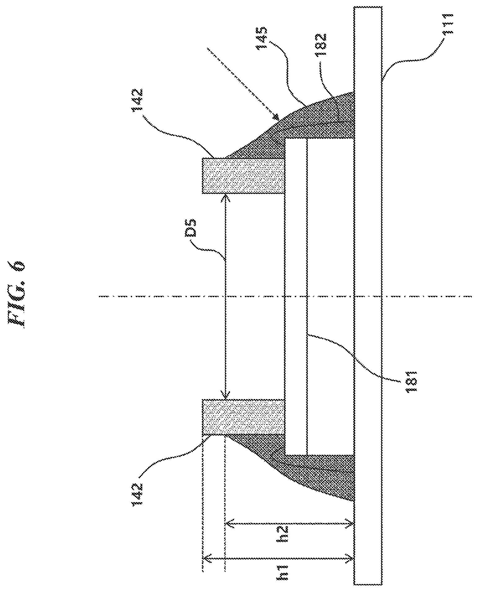 Patent US12092310 Figure 6 – Optical barrier using side fill and light source module including the same