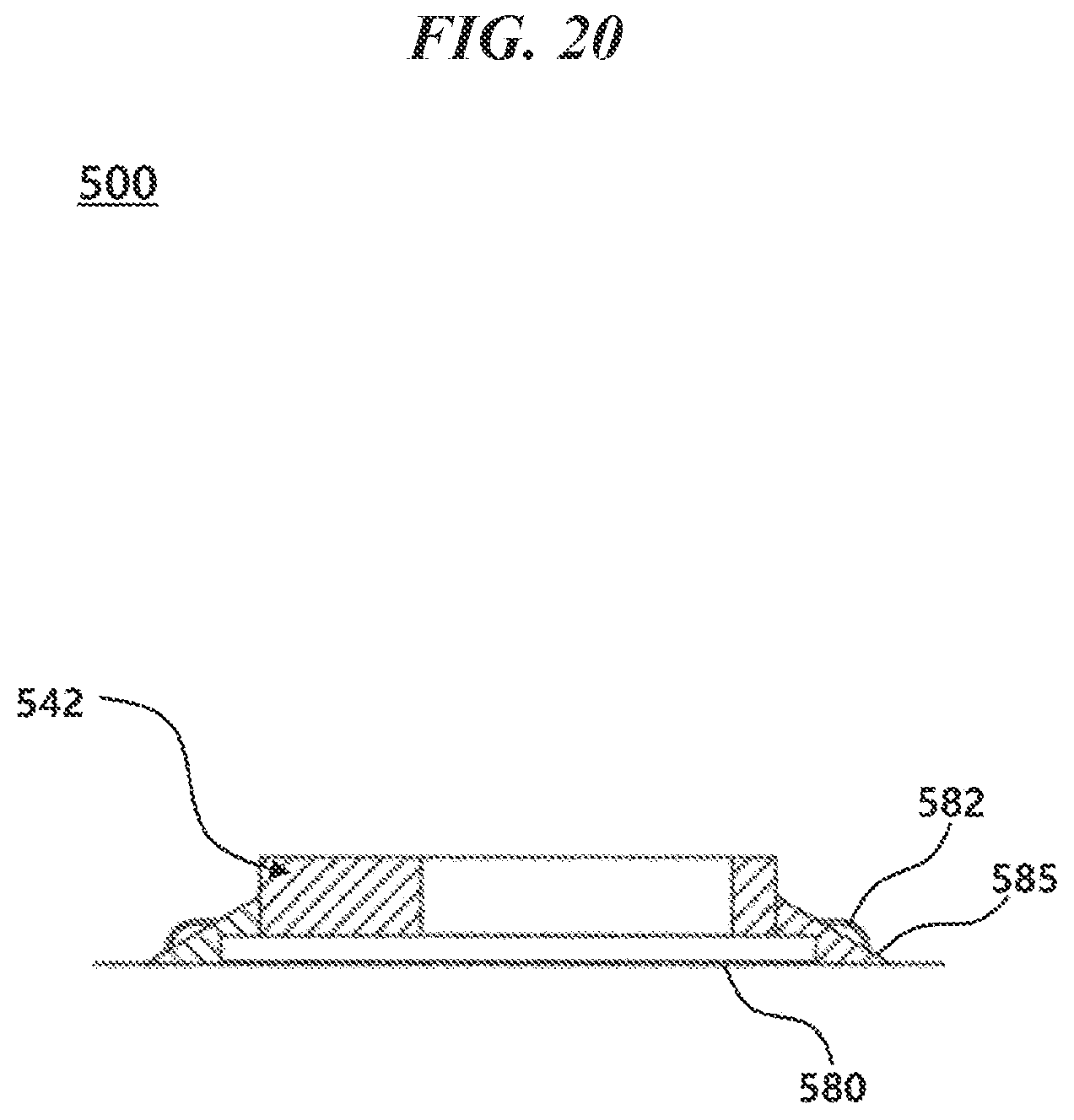 Patent US12092310 Figure 20 – Optical barrier using side fill and light source module including the same