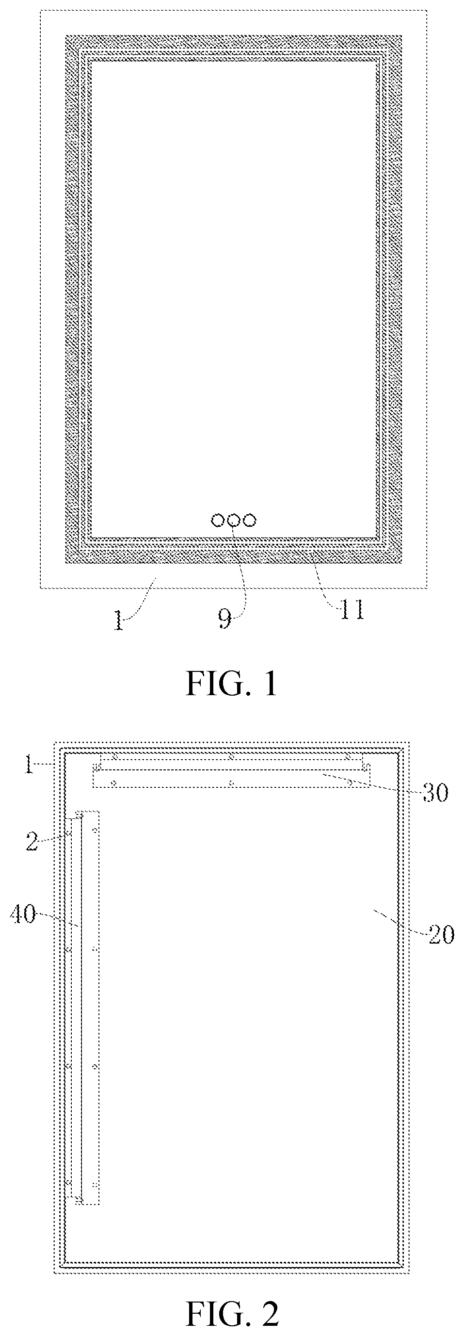 Patent US12092313 Figure 1 – Lighted mirror