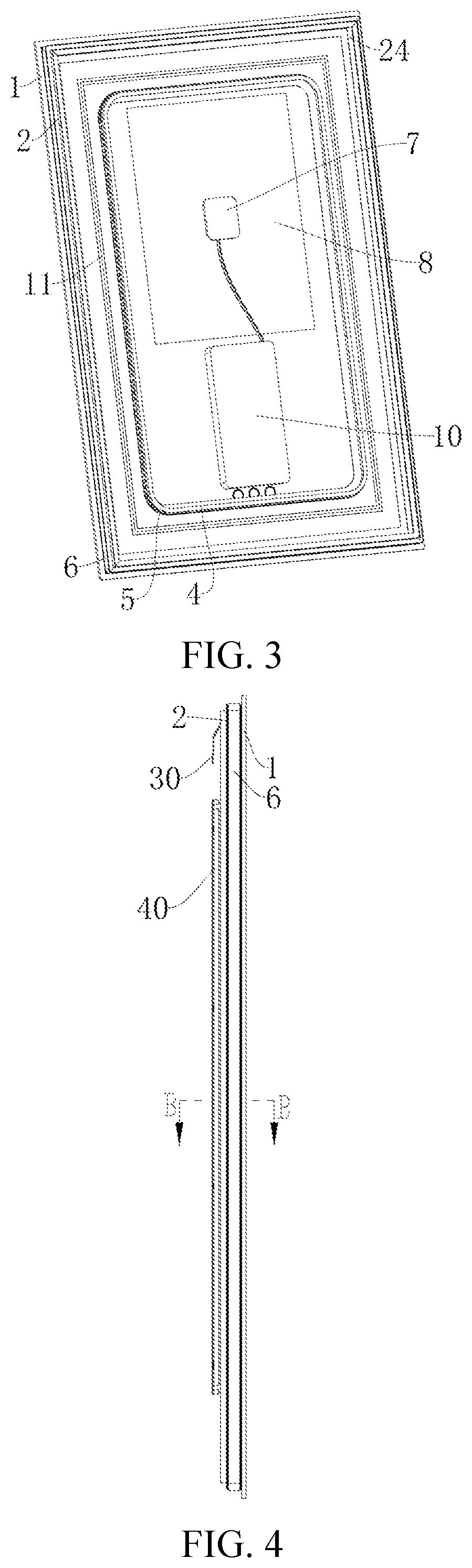 Patent US12092313 Figure 2 – Lighted mirror