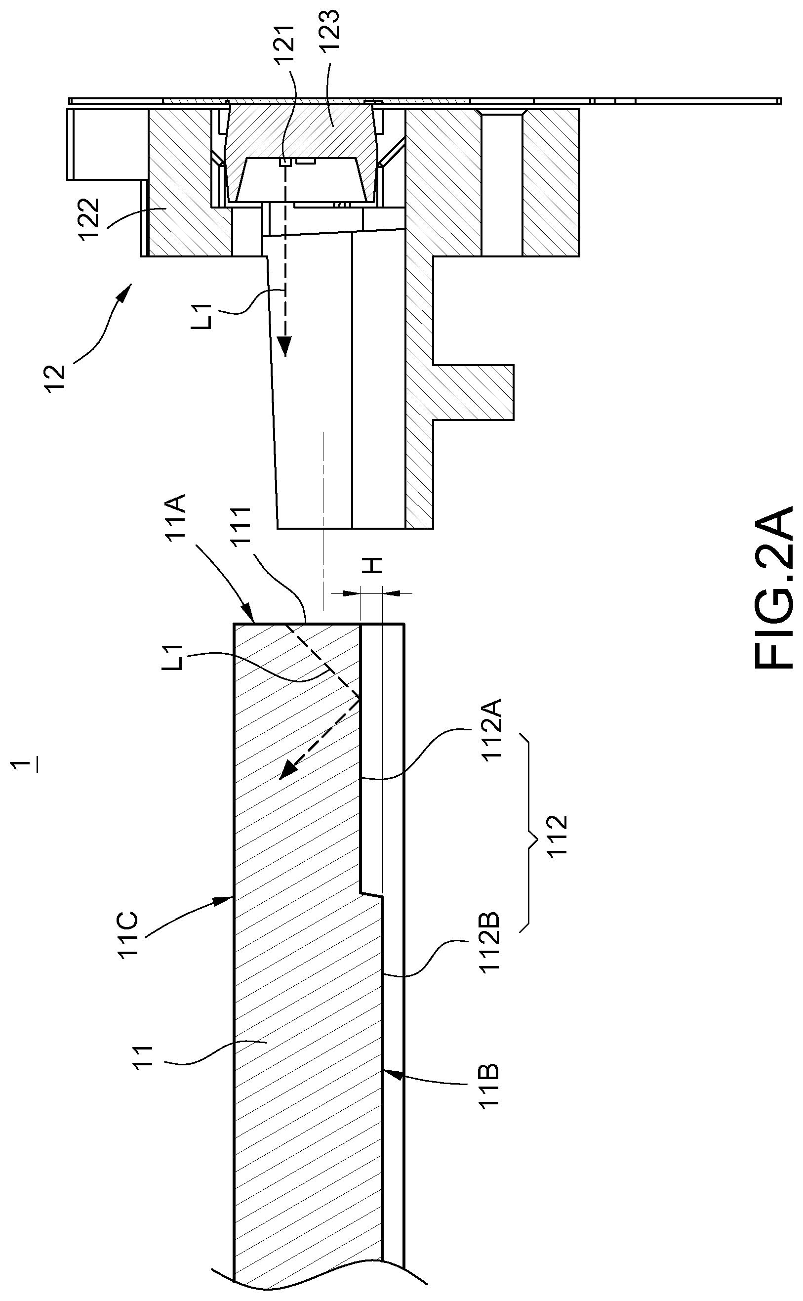 Patent US12092318 Figure 2 – Lighting module and linear light-guiding unit thereof