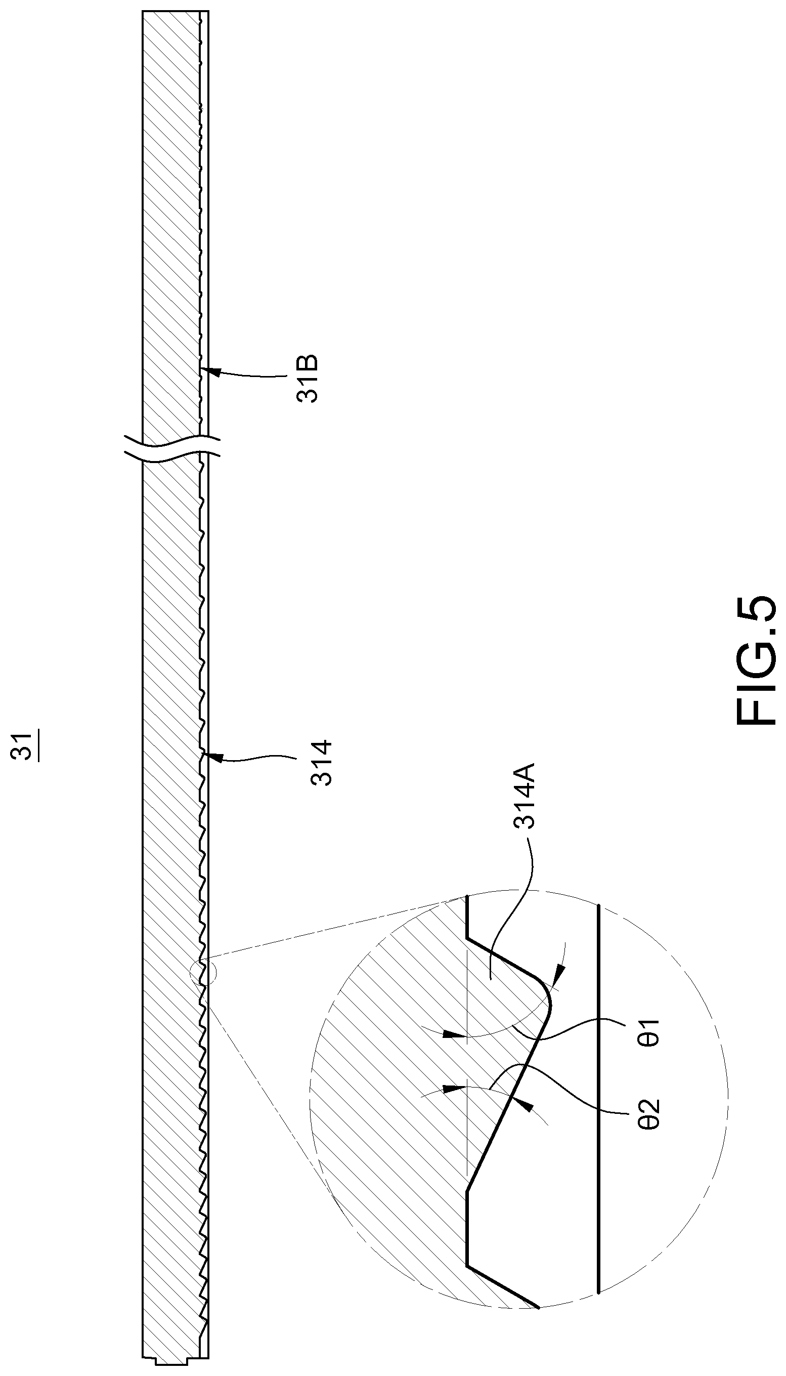 Patent US12092318 Figure 6 – Lighting module and linear light-guiding unit thereof