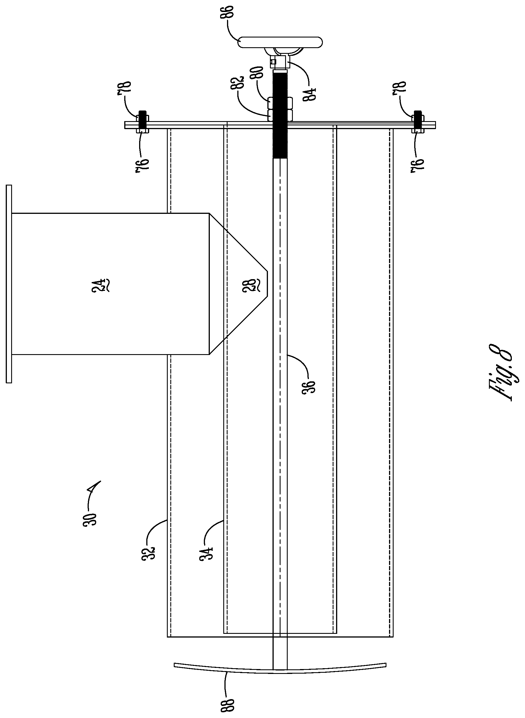 Patent US12092323 Figure 6 – Burner tube