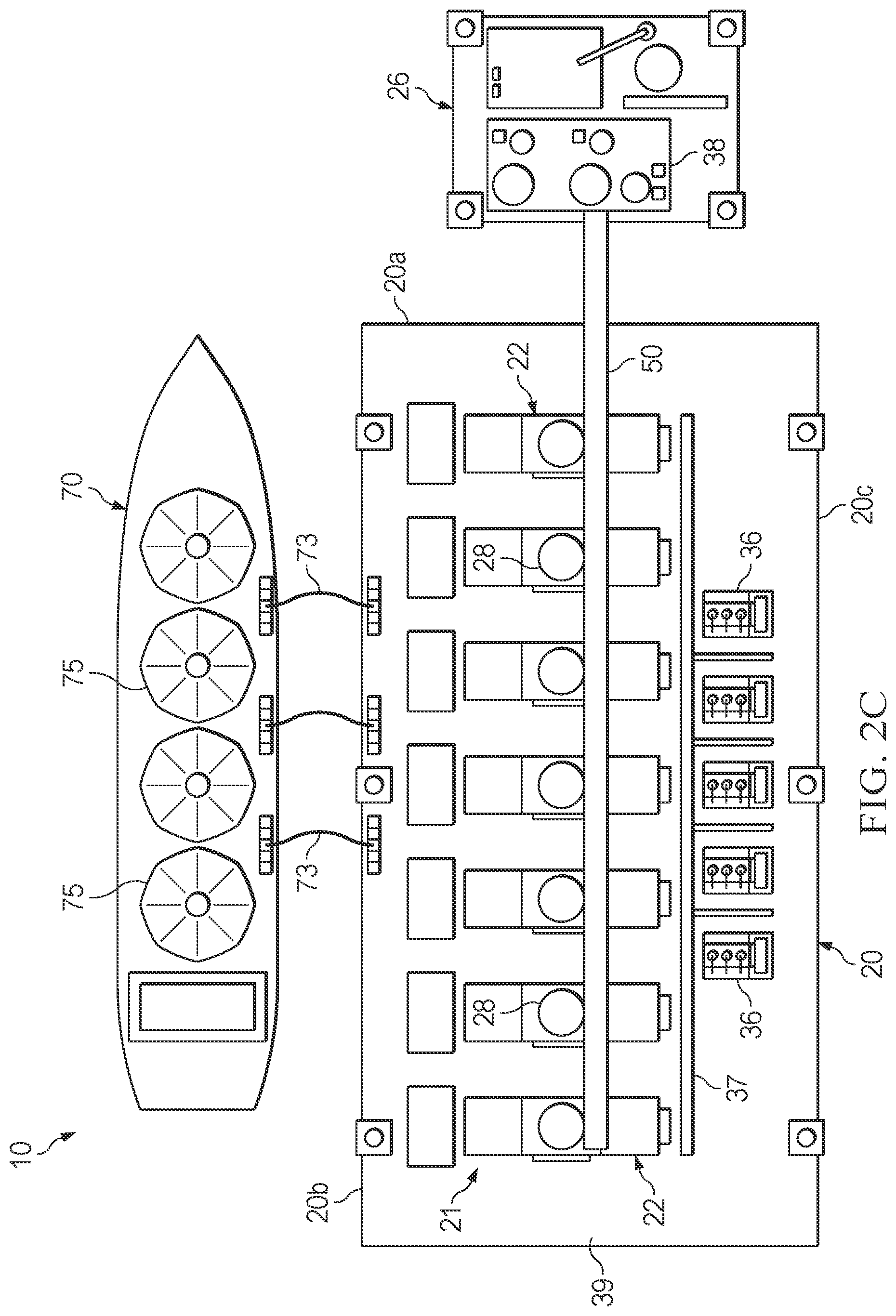 Patent US12092325 Figure 4 – Offshore carbon capture and injection method and system