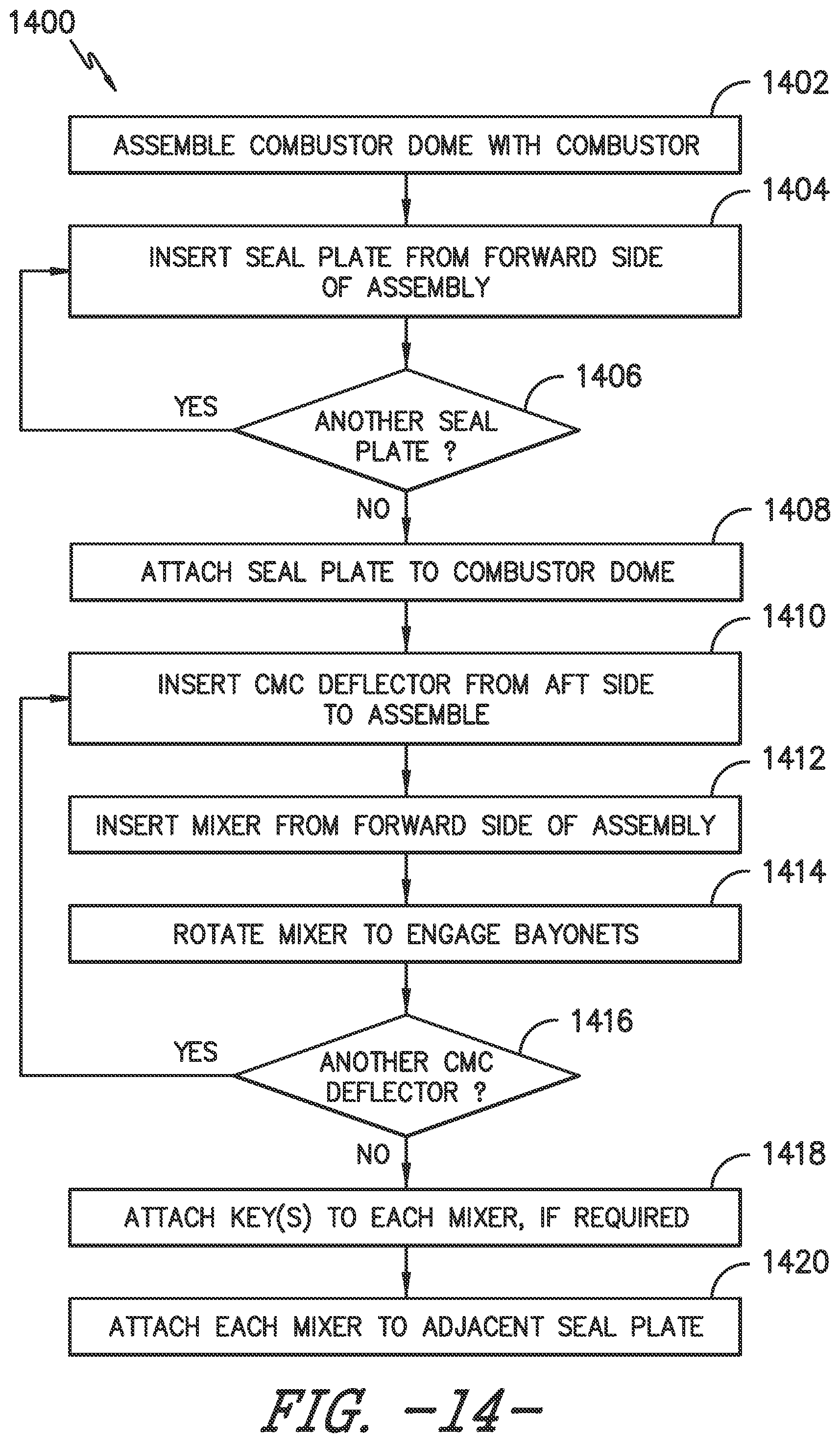 Patent US12092329 Figure 13 – CMC combustor deflector