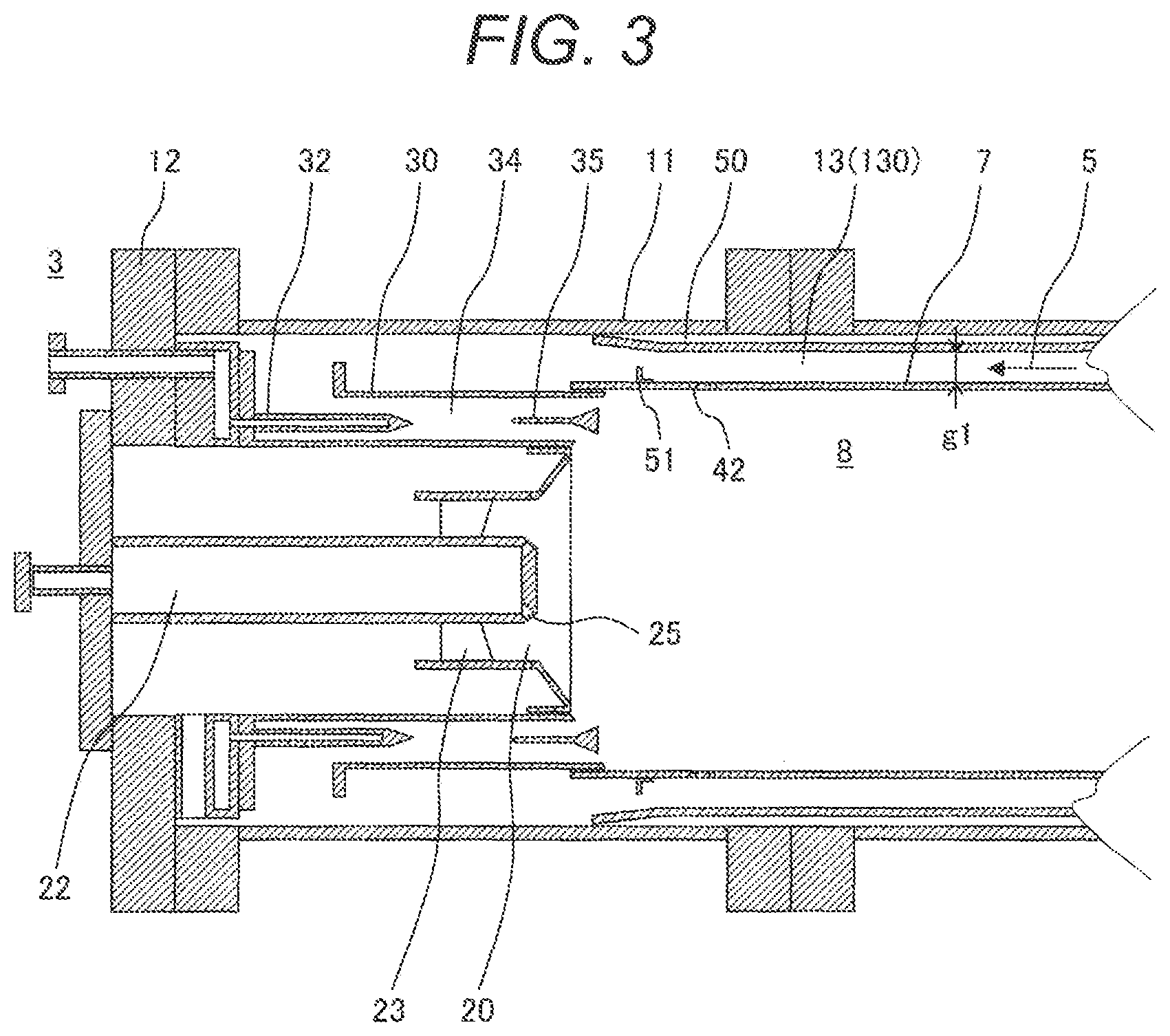 Patent US12092330 Figure 3 – Gas turbine combuster