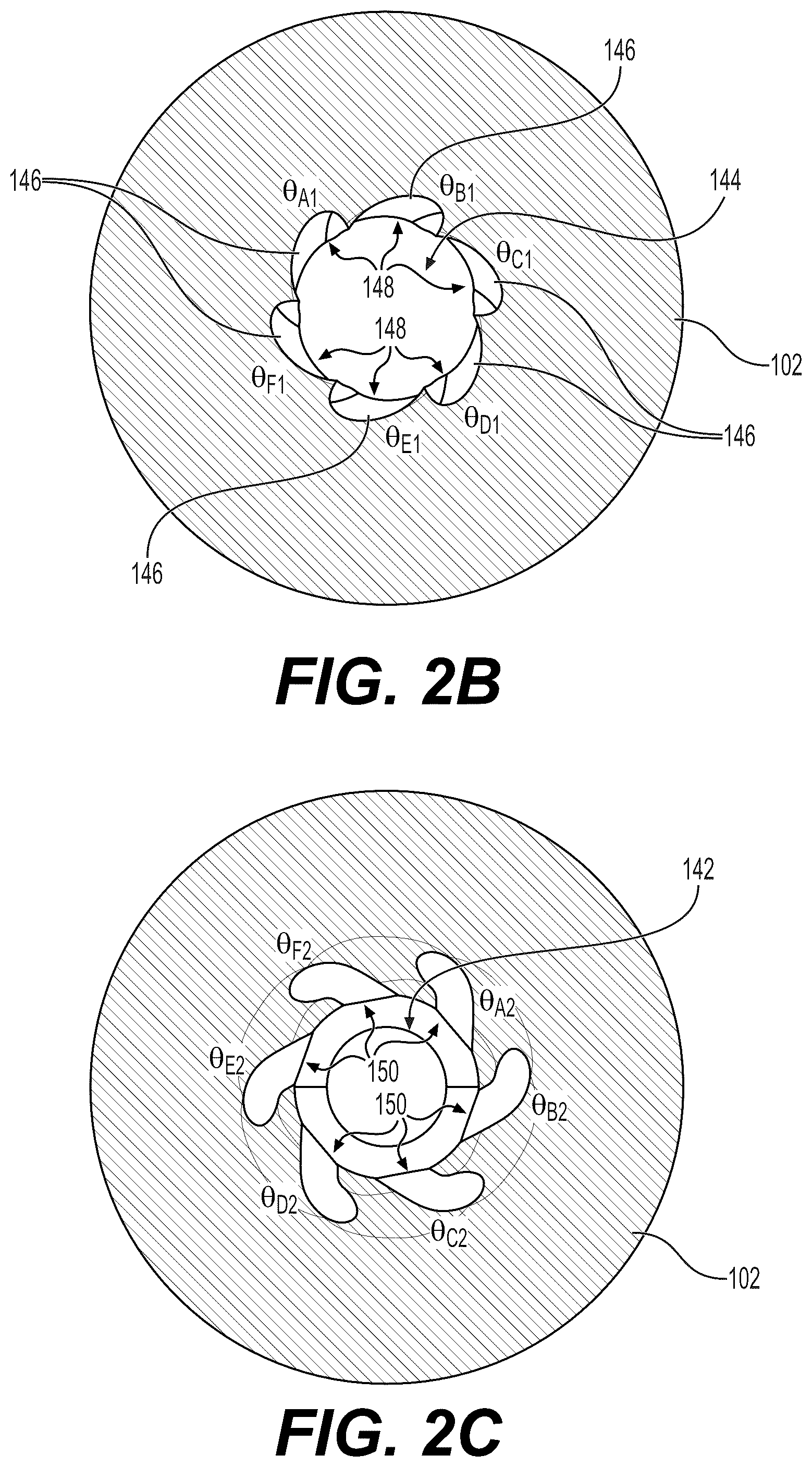 Patent US12092331 Figure 4 – Tangential pressure atomizing tip without feed chamber