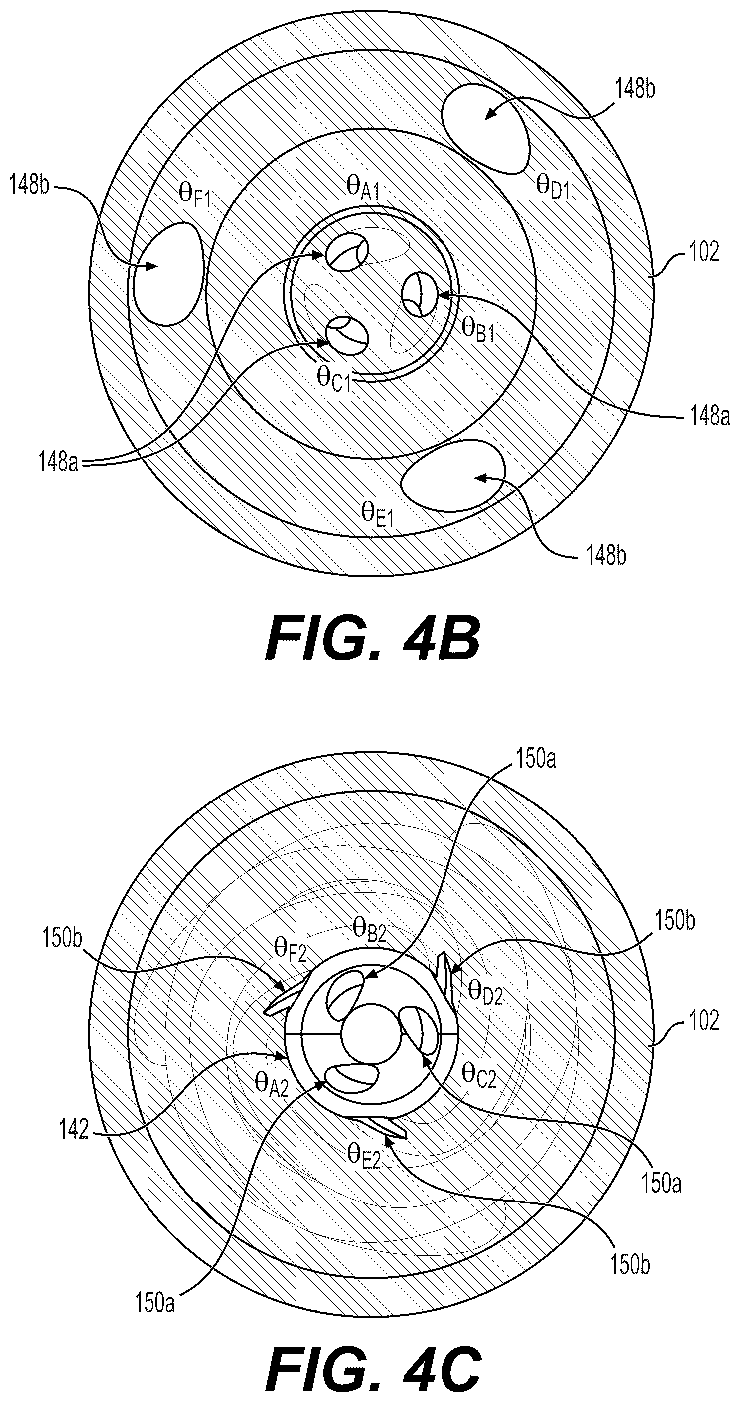 Patent US12092331 Figure 8 – Tangential pressure atomizing tip without feed chamber