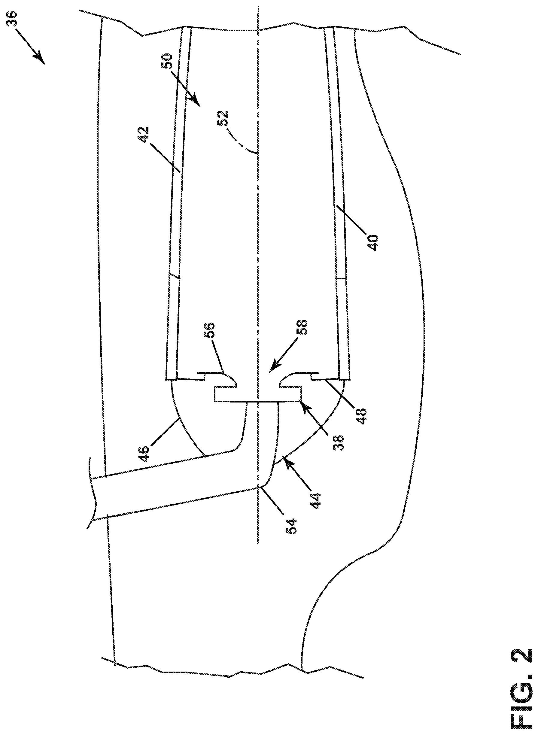 Patent US12092332 Figure 2 – Fuel nozzle and swirler