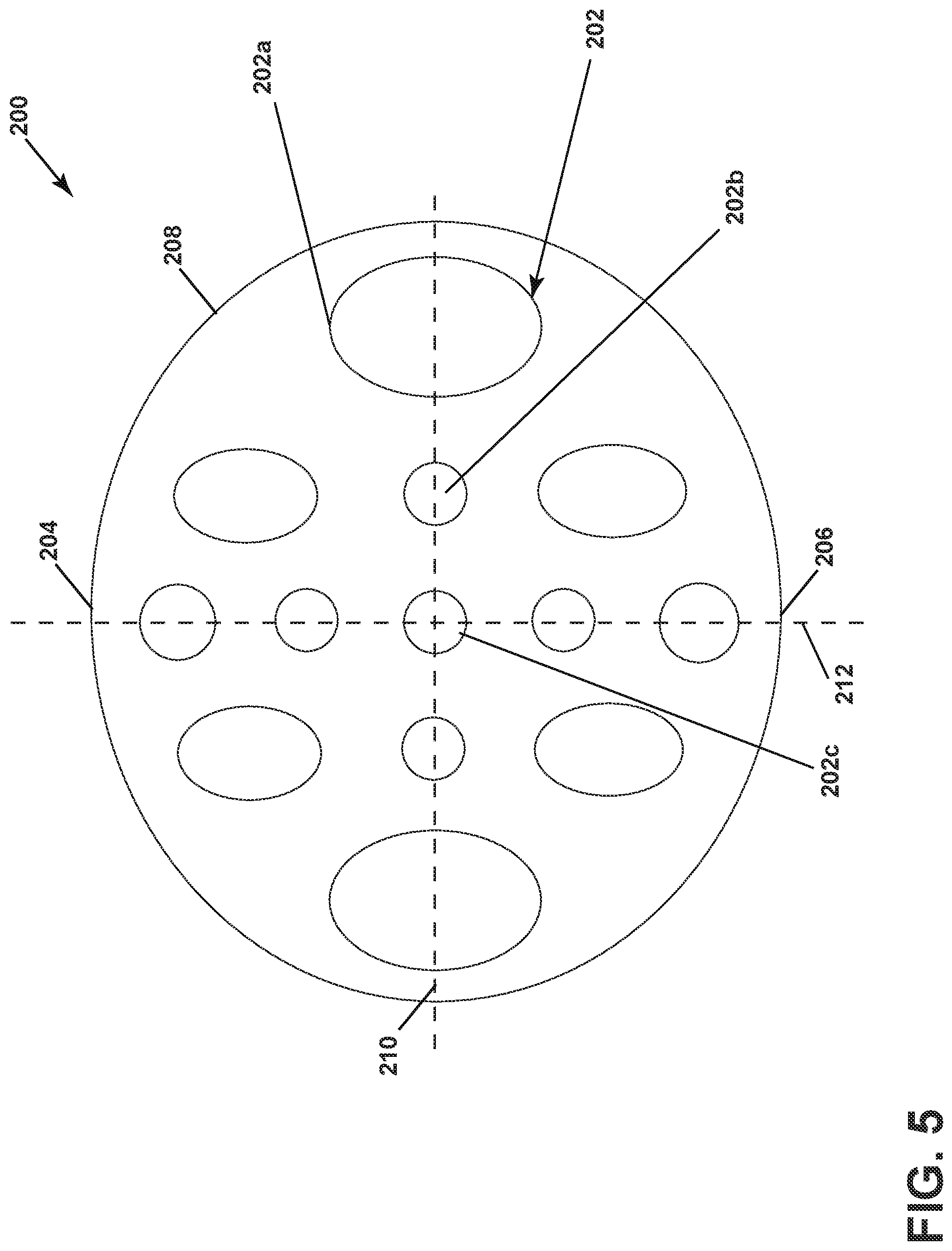 Patent US12092332 Figure 5 – Fuel nozzle and swirler