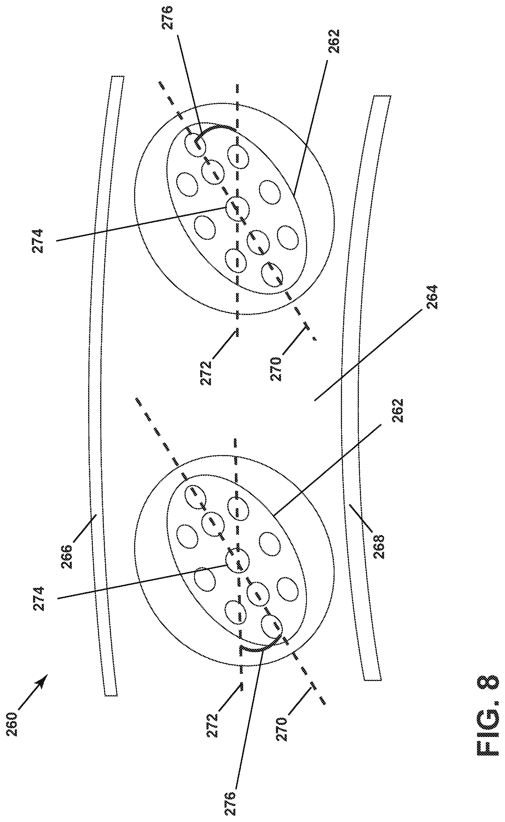 Patent US12092332 Figure 8 – Fuel nozzle and swirler