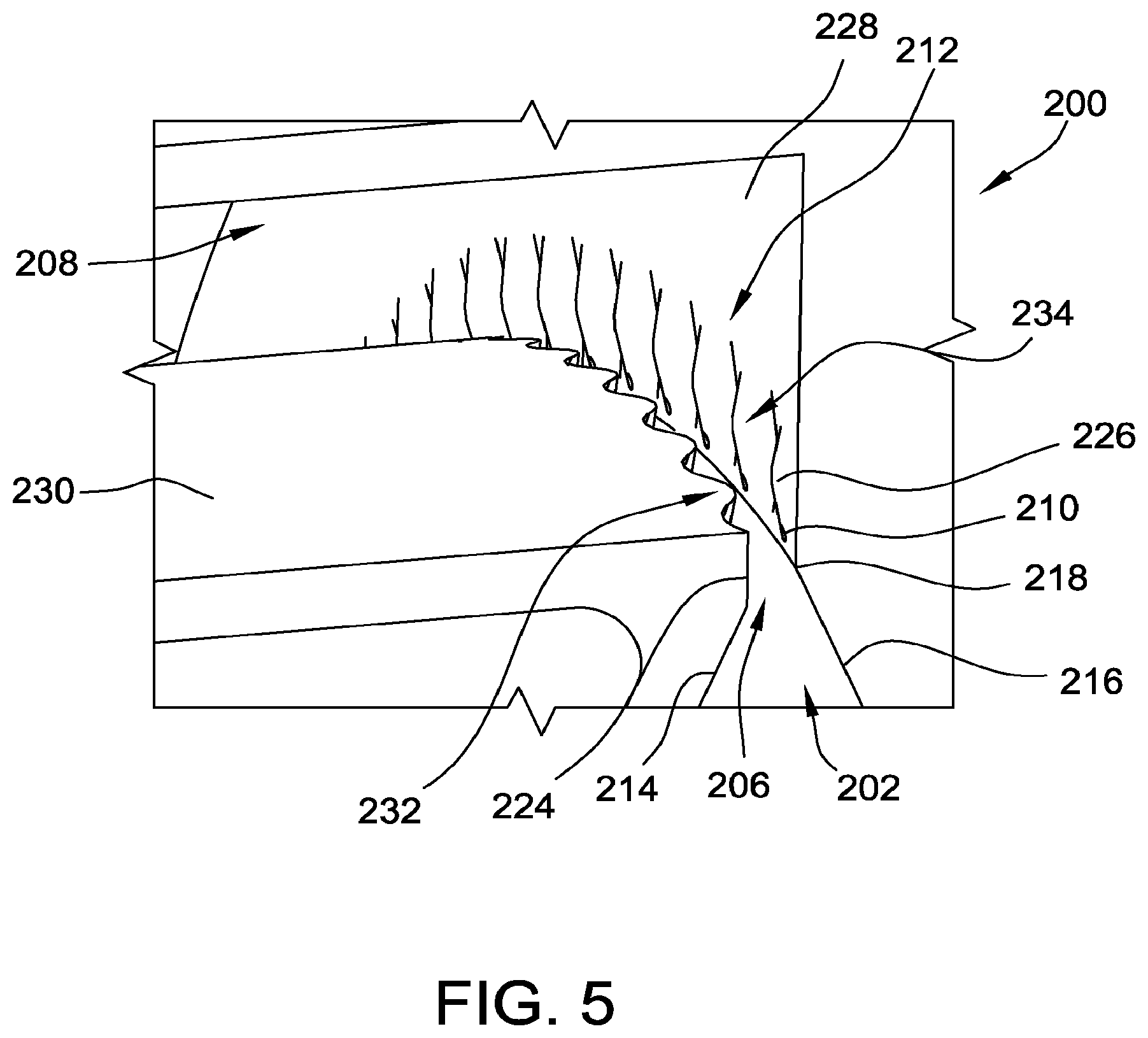 Patent US12092336 Figure 5 – Turbine engine assembly including a rotating detonation combustor
