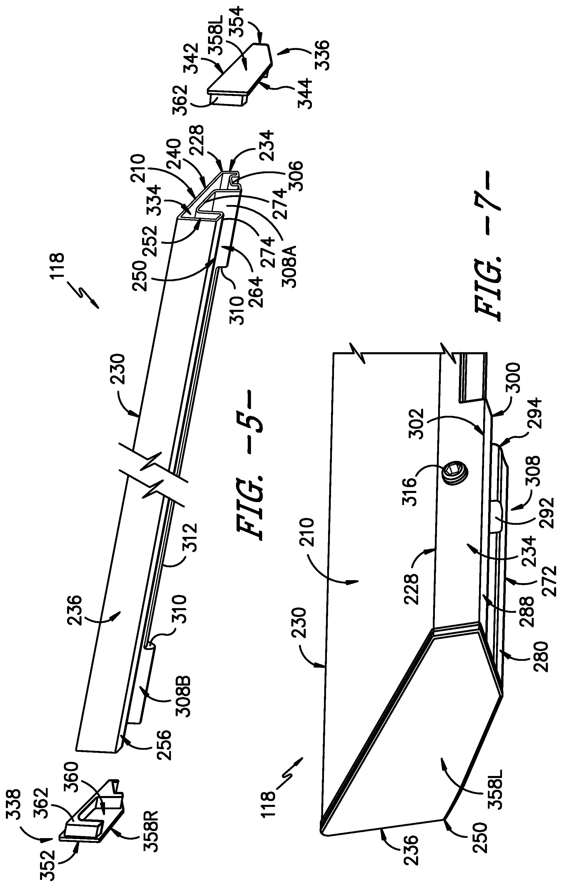Patent US12092337 Figure 5 – Household appliance and handle thereof