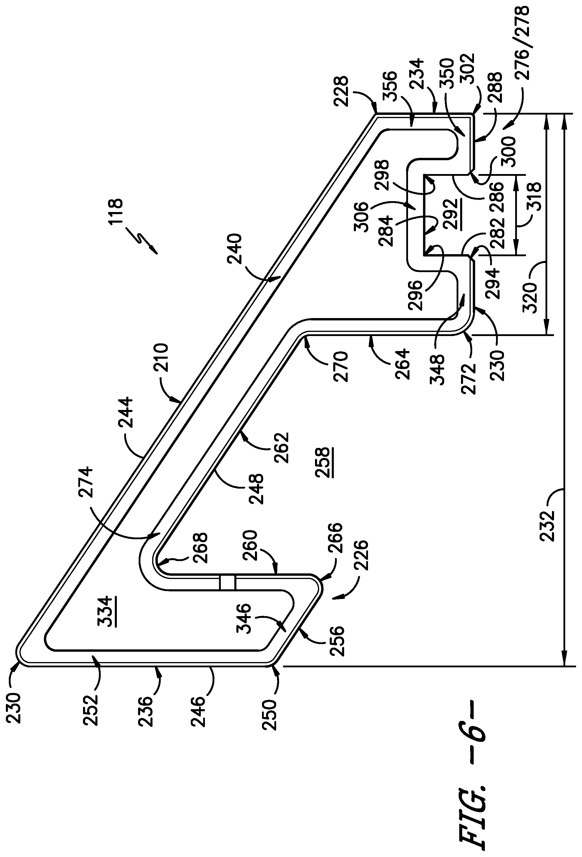 Patent US12092337 Figure 6 – Household appliance and handle thereof