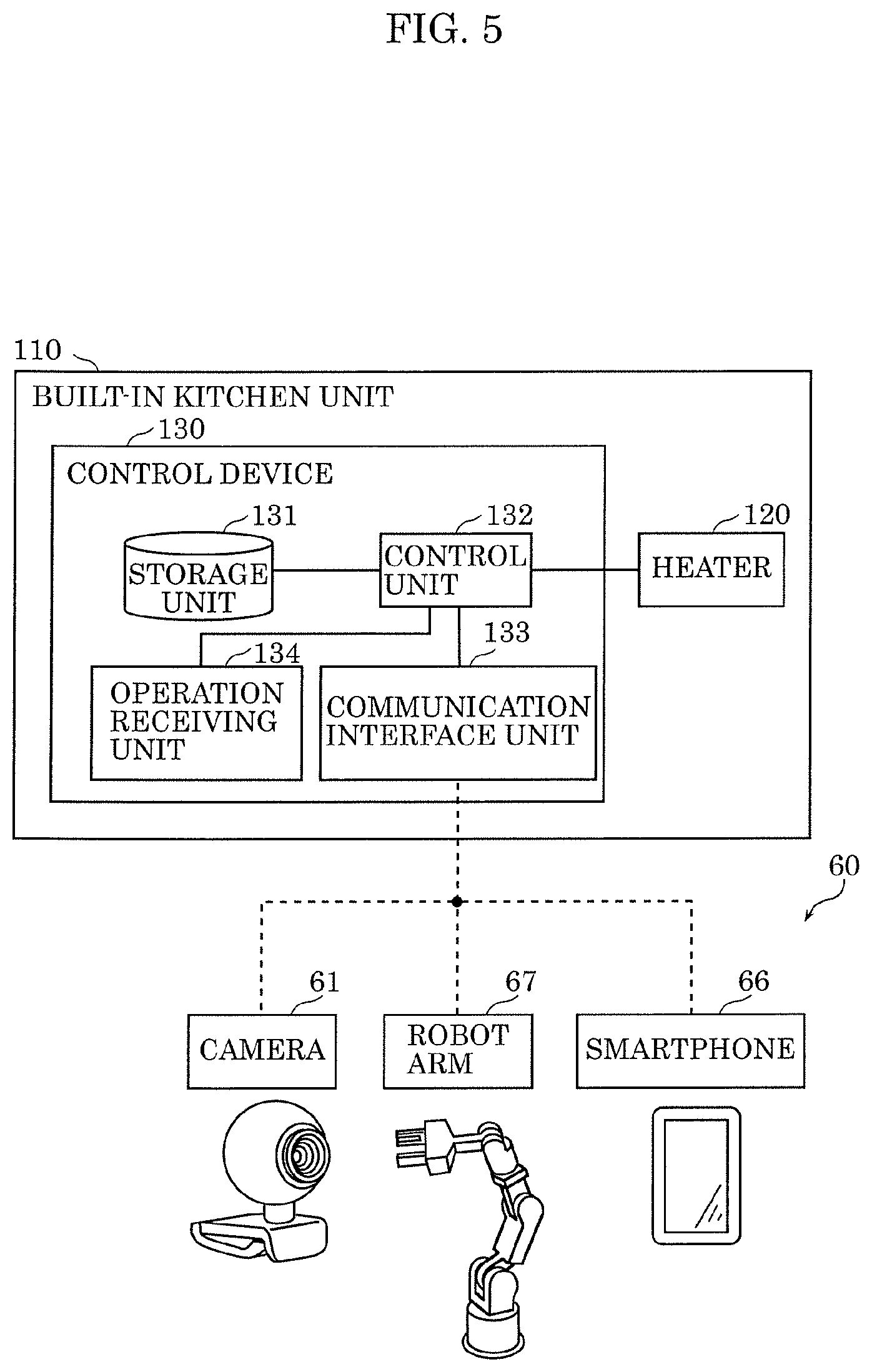 Patent US12092338 Figure 5 – Electric bicycle and built-in kitchen unit