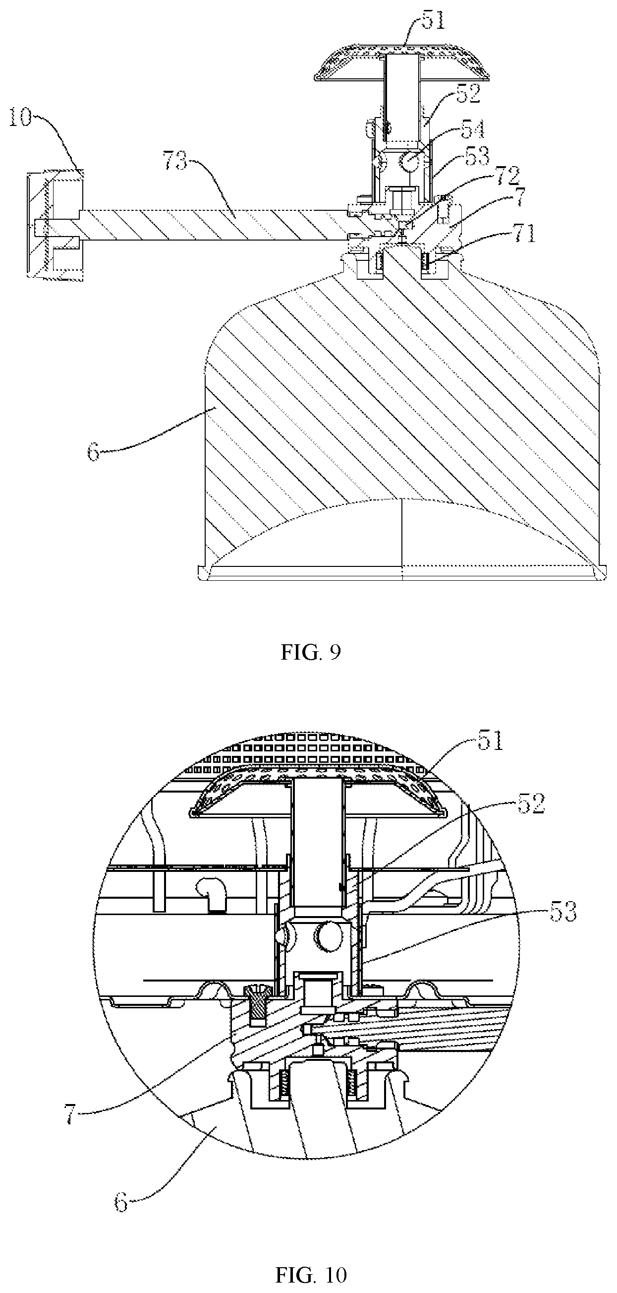 Patent US12092340 Figure 5 – Heater