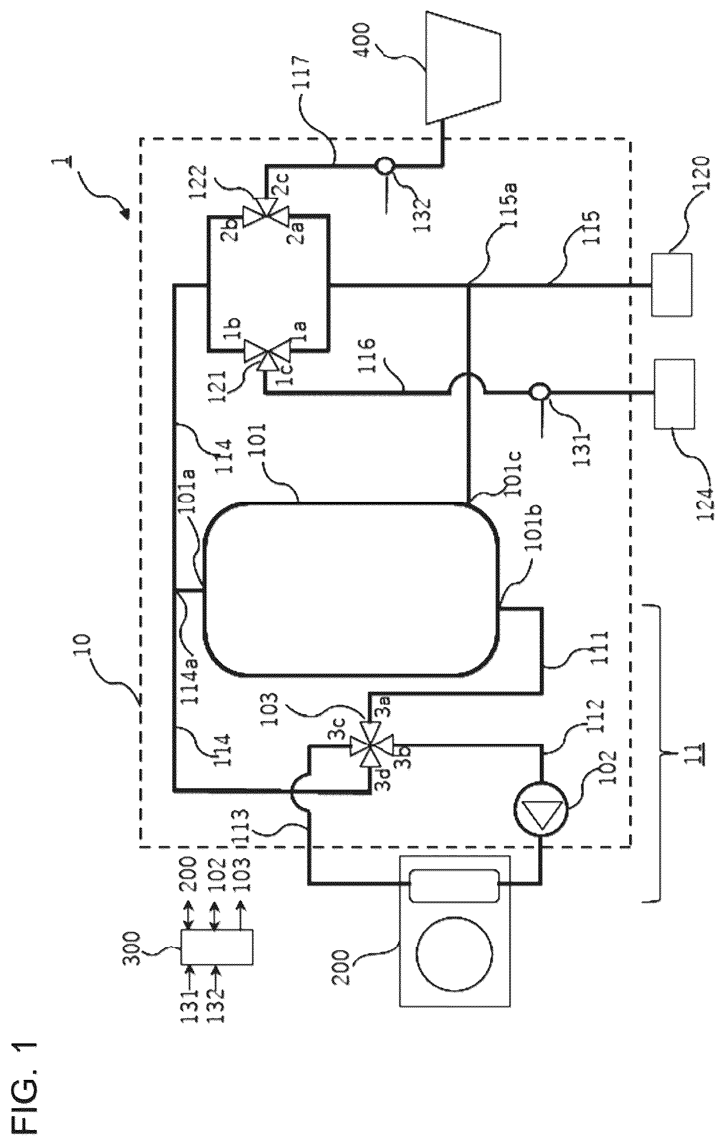 Patent US12092343 Figure 1 – Storage water heater