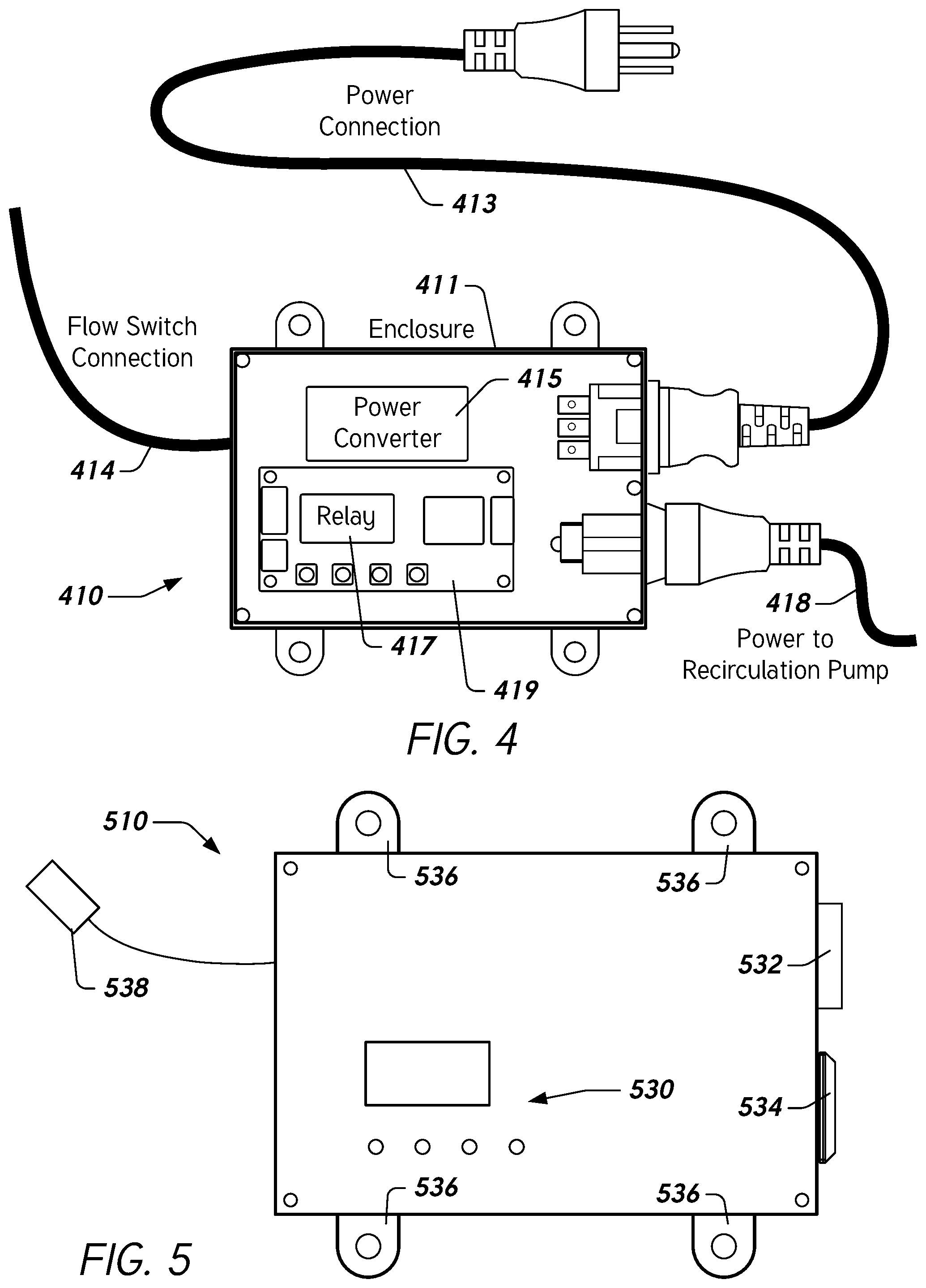 Patent US12092344 Figure 7 – Controlling hot water recirculation