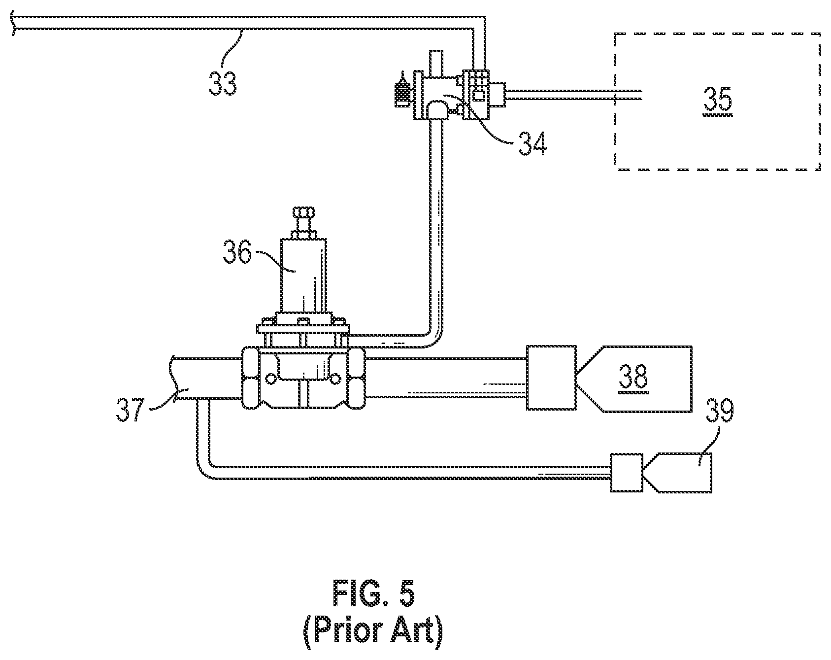 Patent US12092355 Figure 6 – High and low temperature shutdown pneumatic thermostat and method