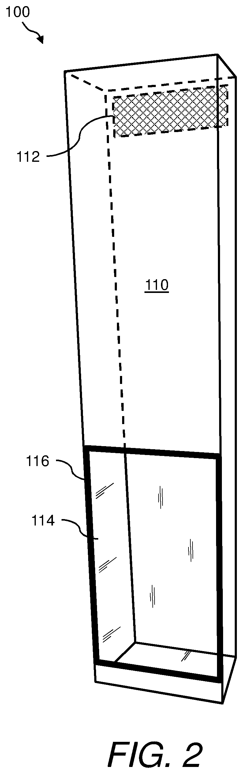 Patent US12092357 Figure 2 – HVAC system air intake manager and method of using same