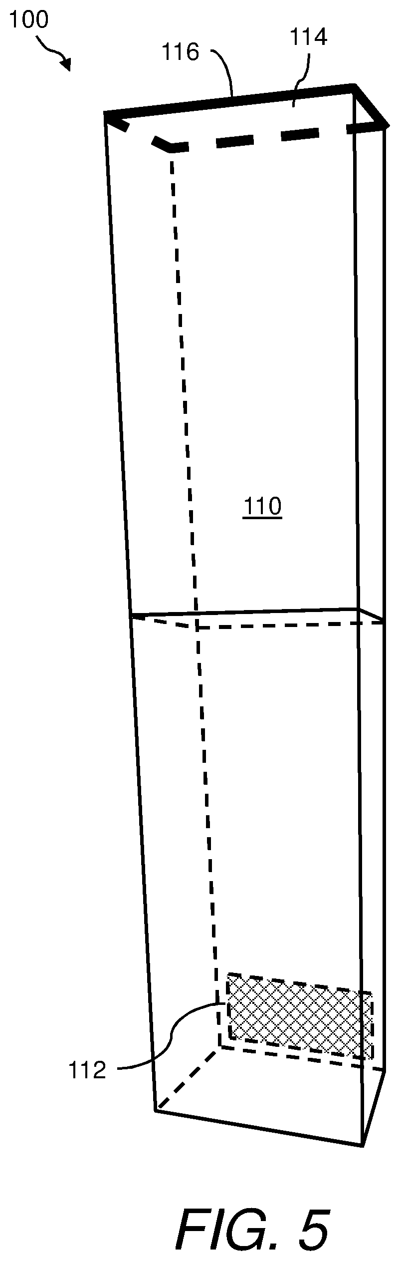 Patent US12092357 Figure 5 – HVAC system air intake manager and method of using same