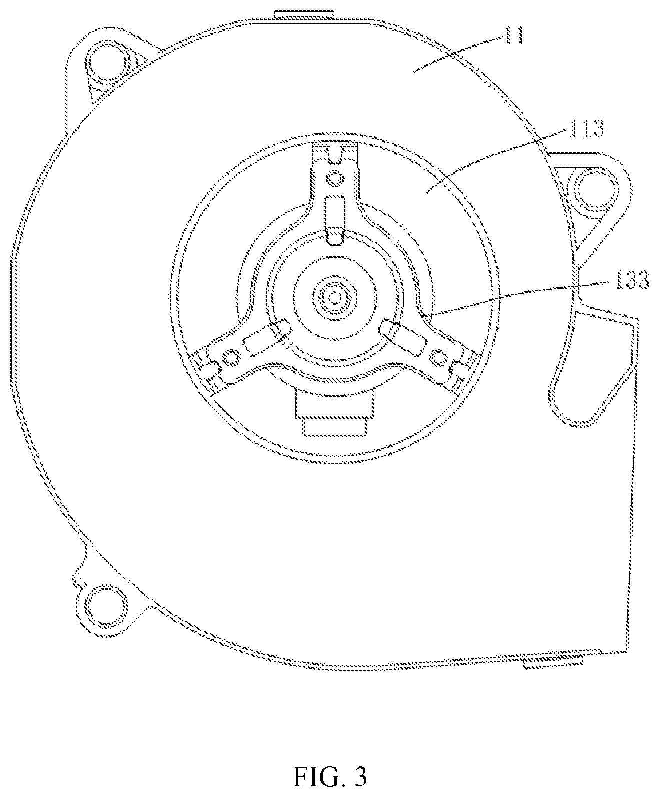 Patent US12092358 Figure 3 – Fresh air assembly, air conditioner indoor unit, and air conditioner
