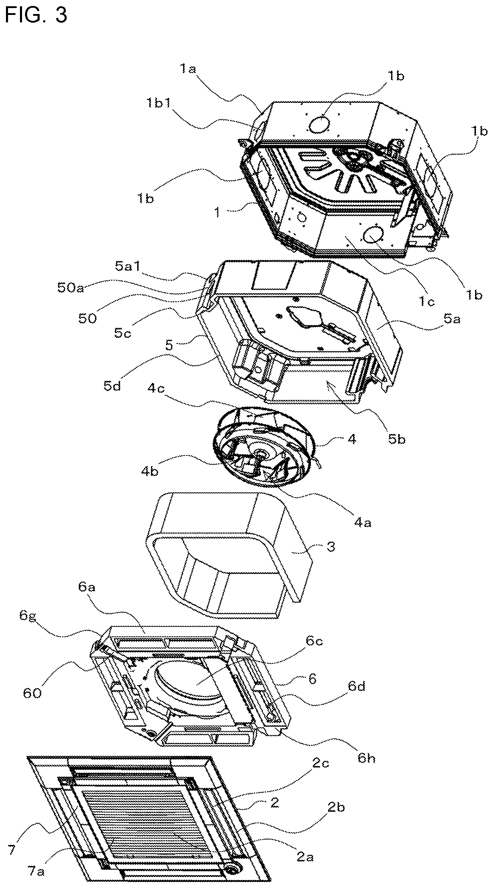 Patent US12092359 Figure 3 – Indoor unit for air-conditioning apparatus and air-conditioning apparatus