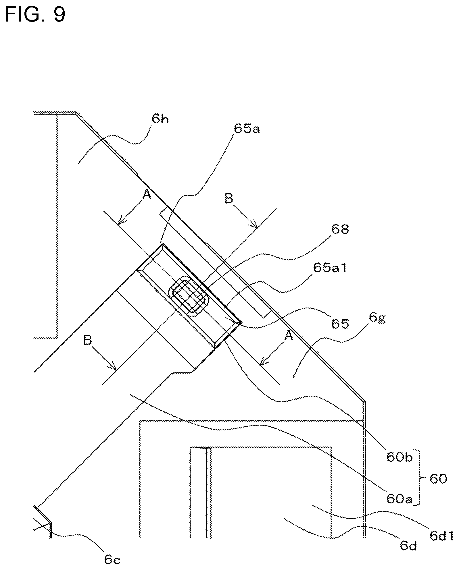 Patent US12092359 Figure 9 – Indoor unit for air-conditioning apparatus and air-conditioning apparatus