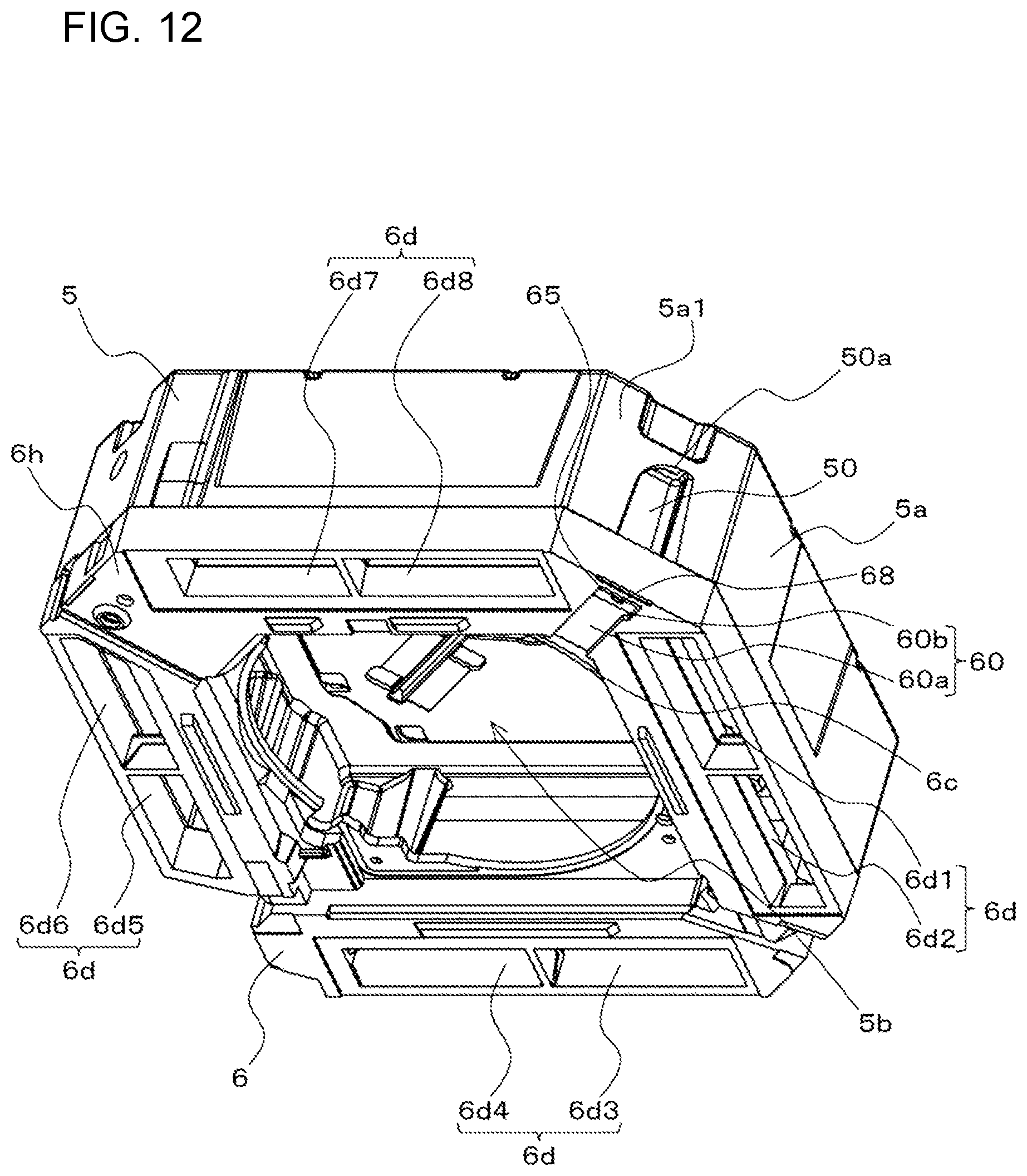 Patent US12092359 Figure 12 – Indoor unit for air-conditioning apparatus and air-conditioning apparatus
